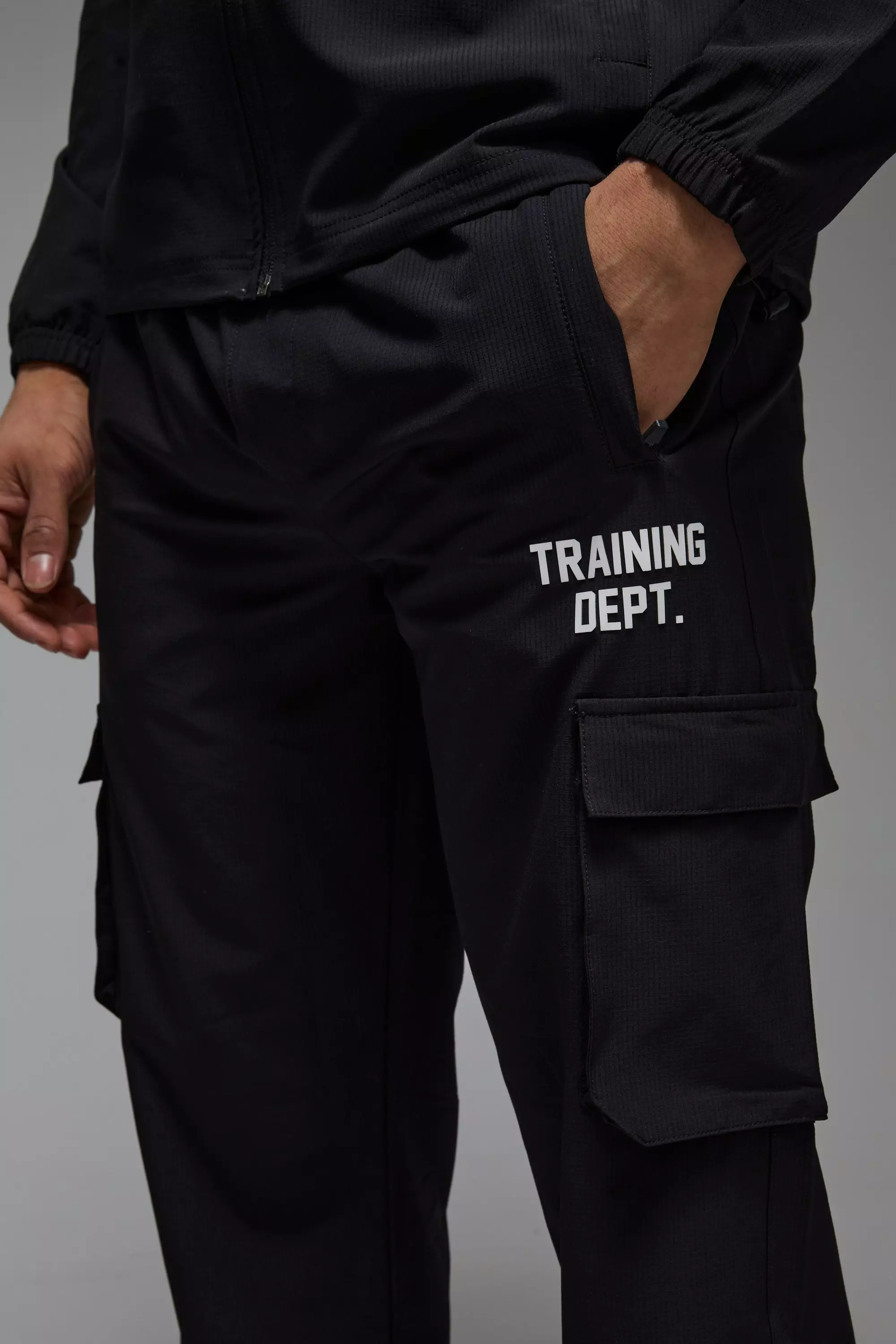 Black Man Active Training Dept. Cargo Trouser alternative image