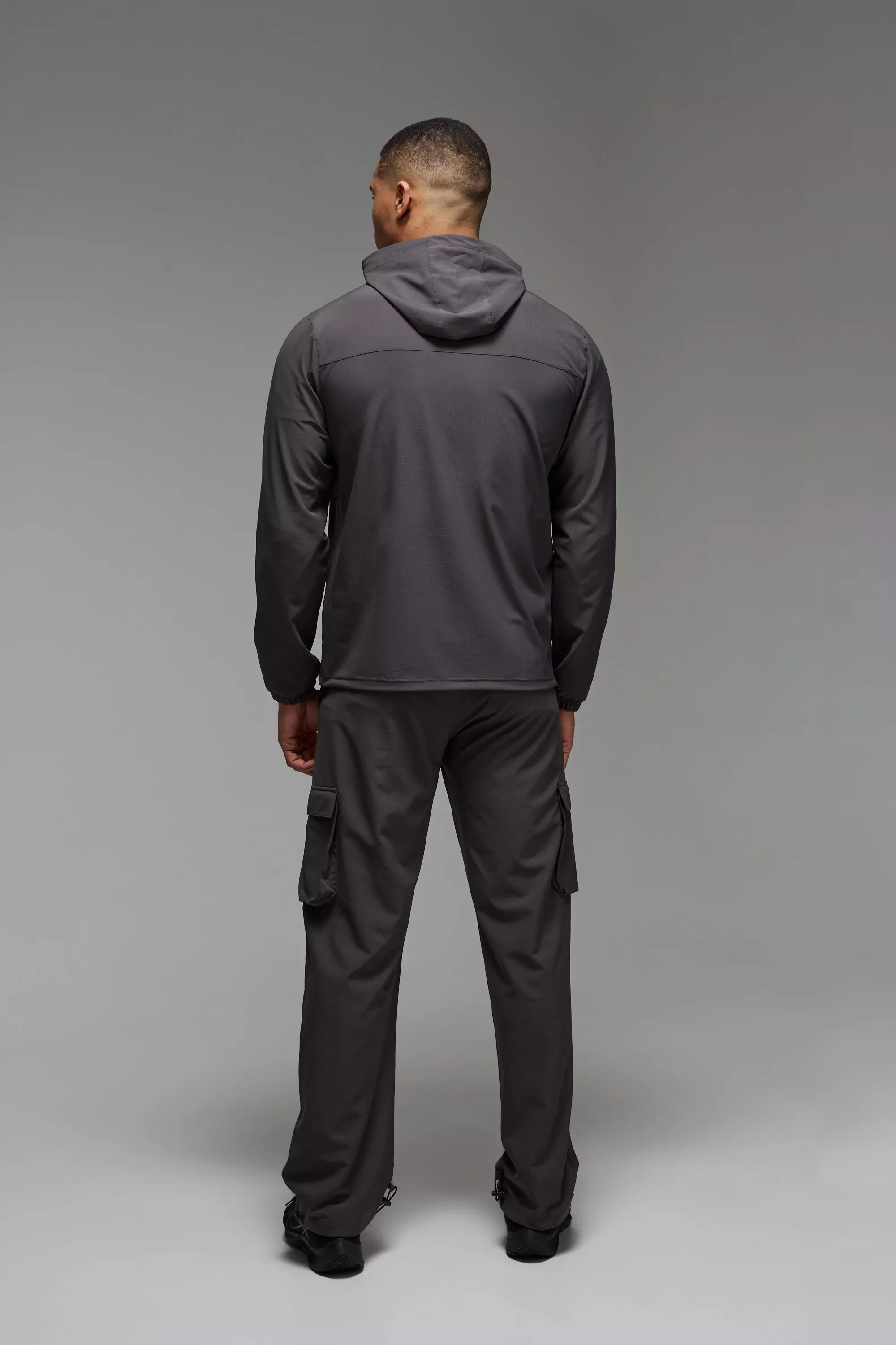 Charcoal Man Active Training Dept. Cargo Trouser alternative image