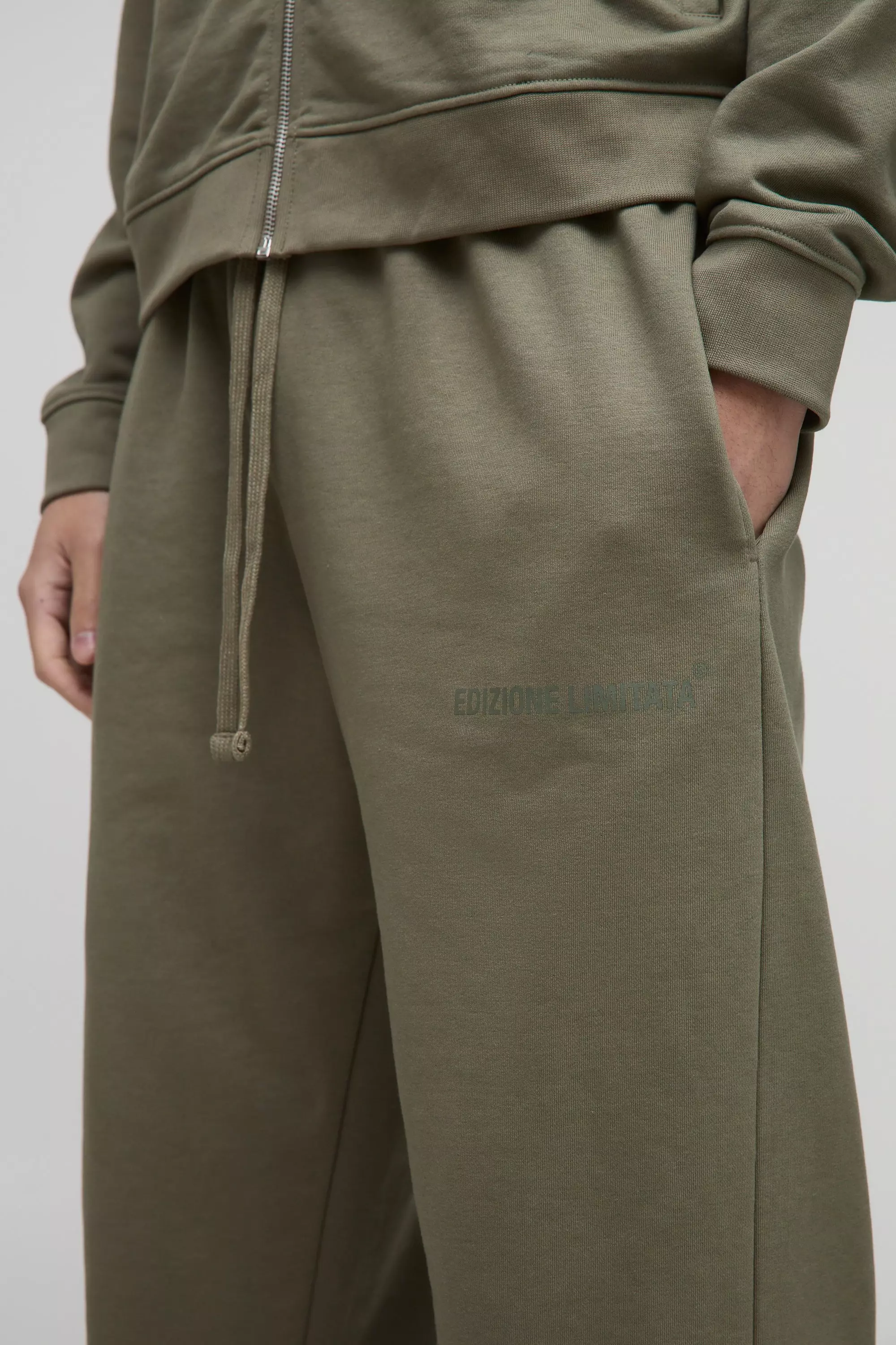 Khaki Baggy Edizione Limitata Heavyweight Joggers alternative image