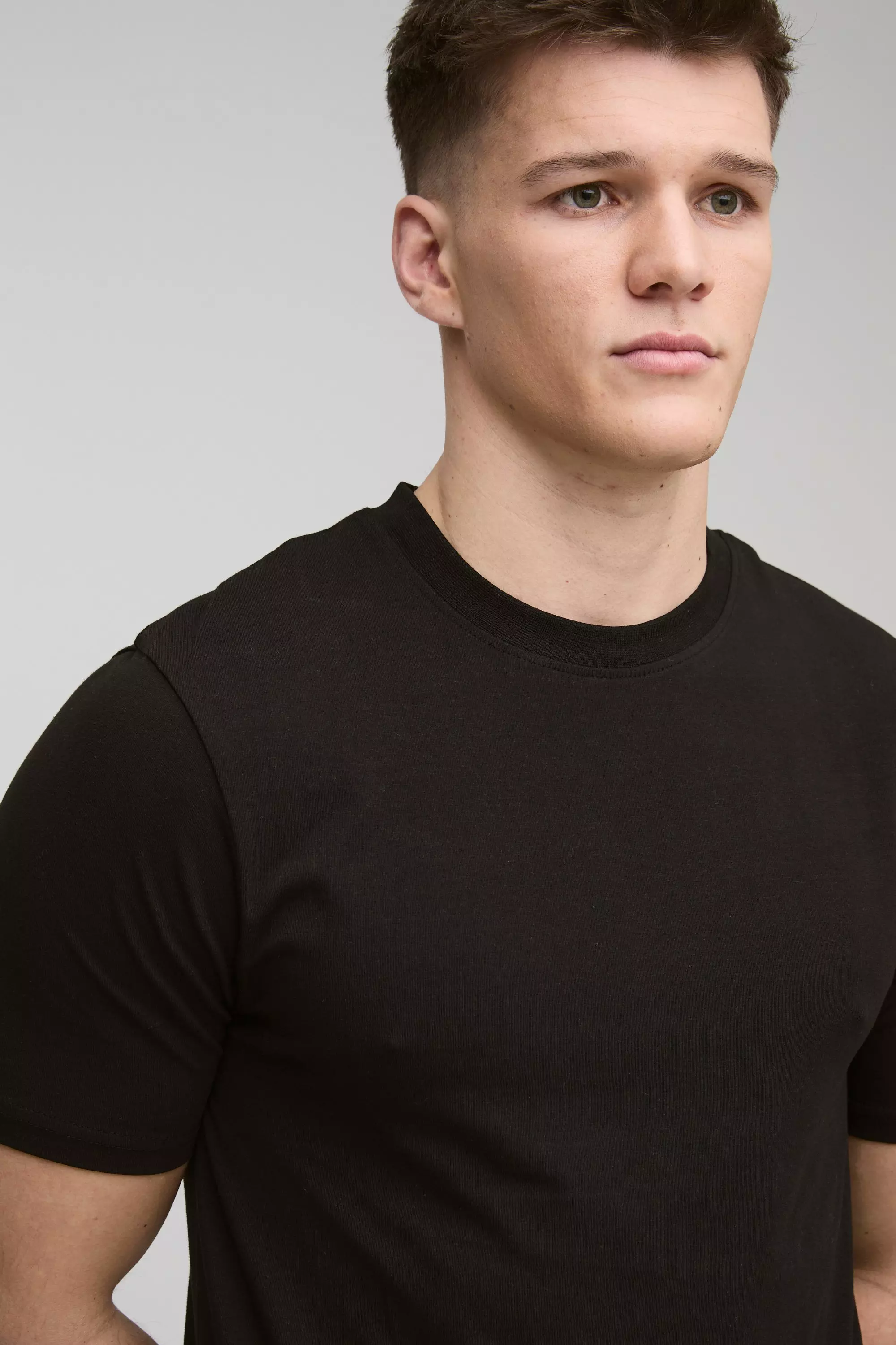 Tall Basic Muscle-Fit T-Shirt, Black alternatives Bild
