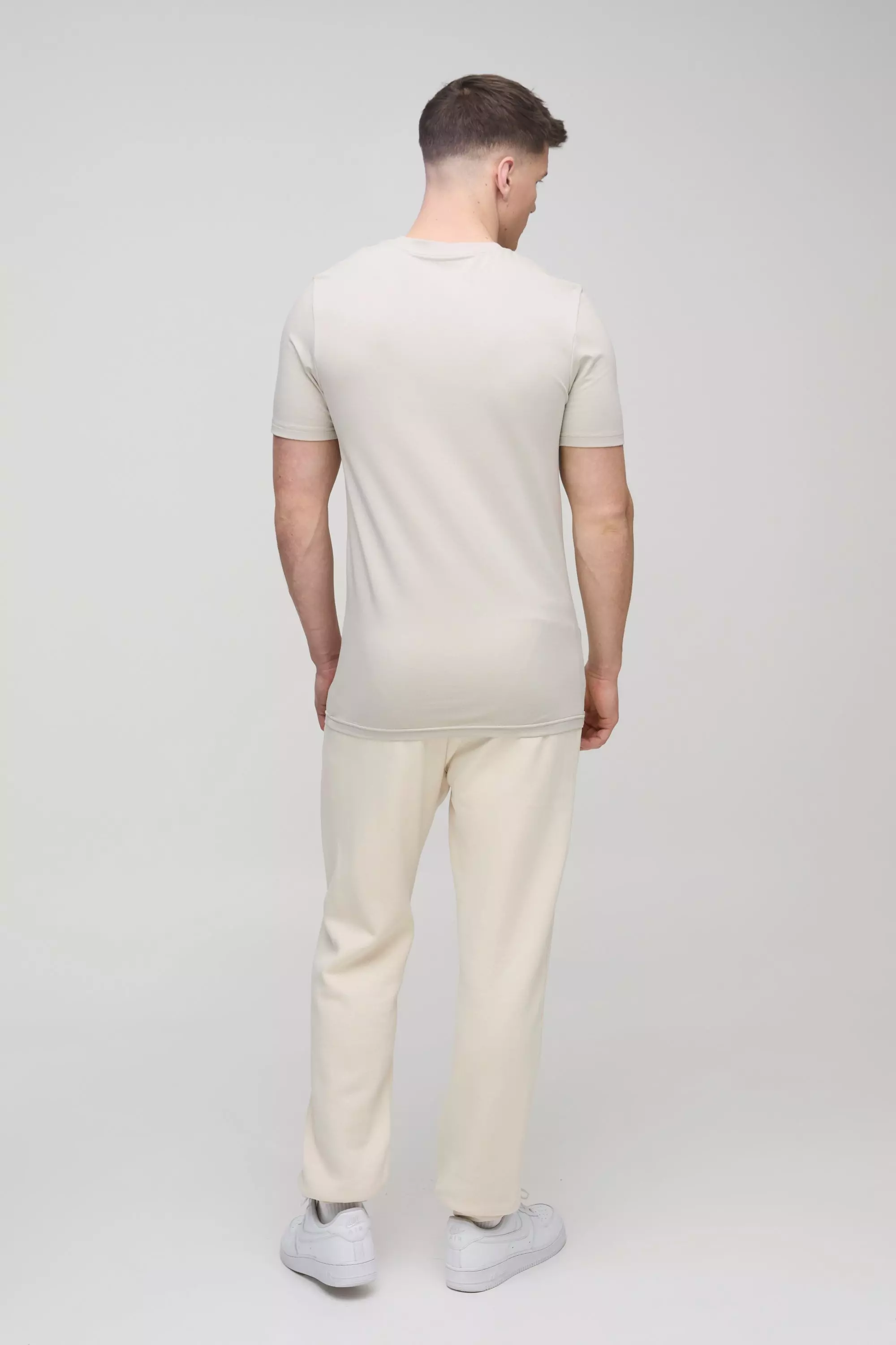 Stone Tall Basic Muscle Fit T-shirt alternative image