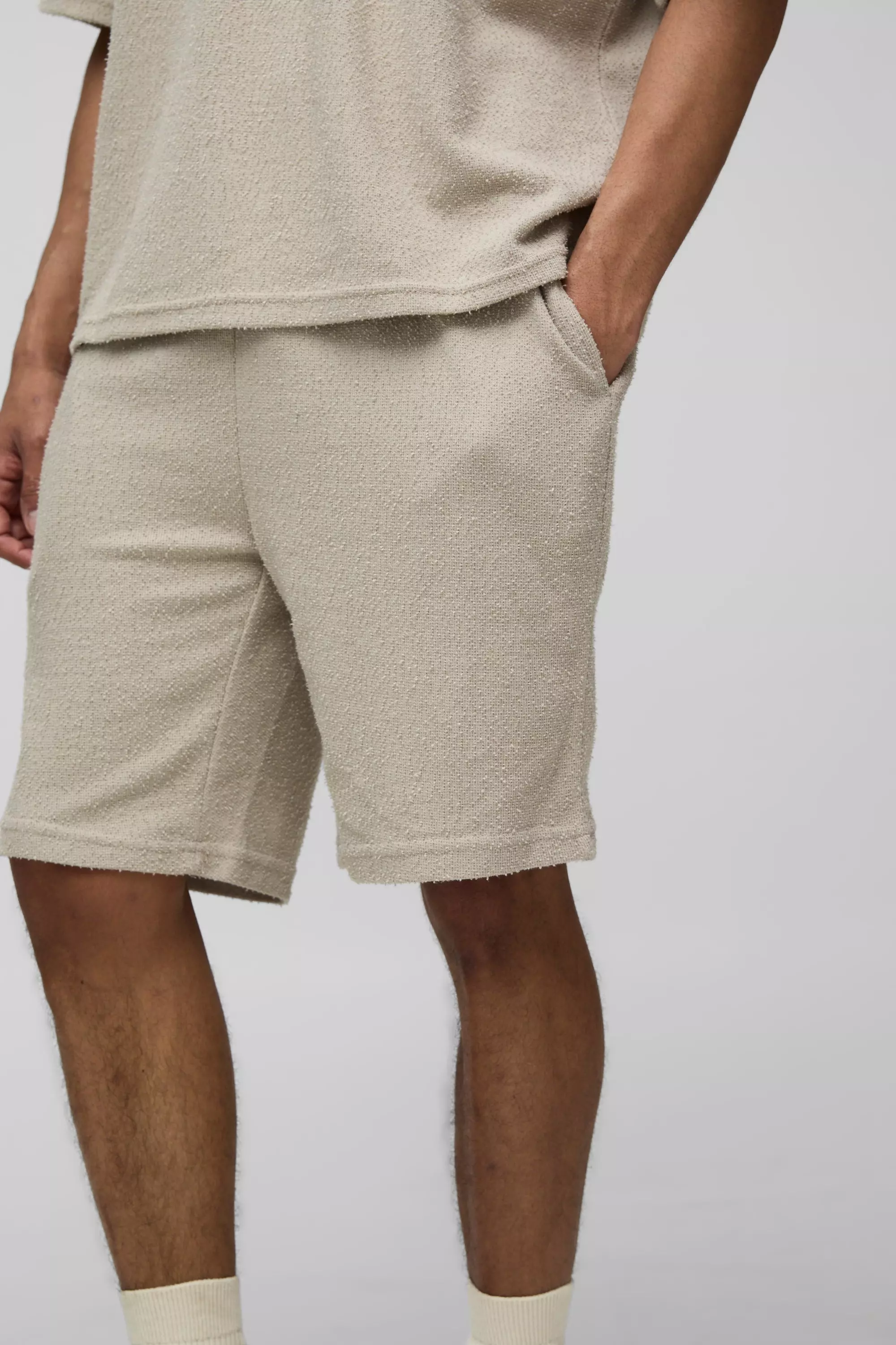 Stone Slim Natural Texture Short alternative image
