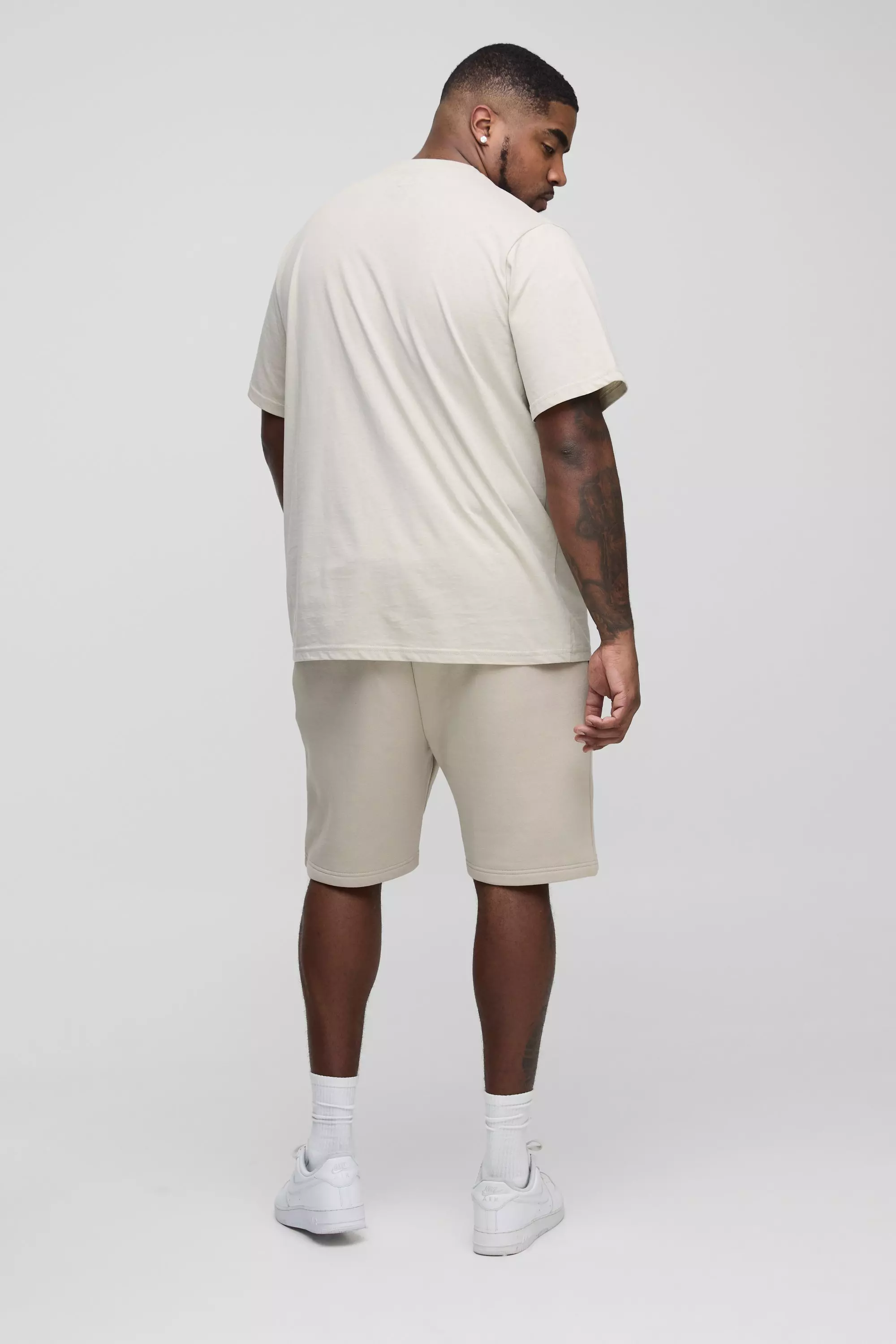 Plus Basic Crew Neck Regular Fit T-shirt | boohooMAN USA