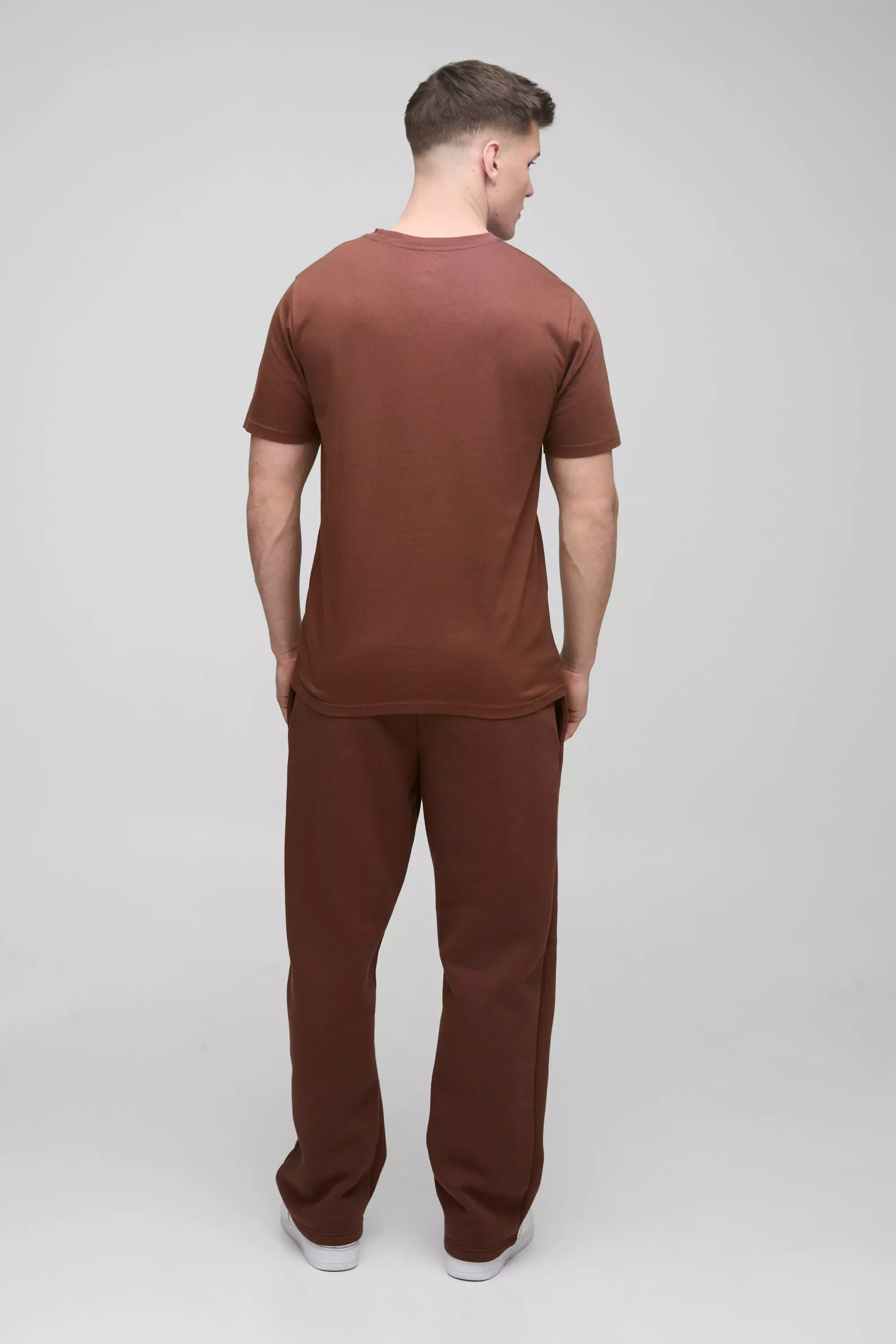 Tall - T-shirt cintré basique, Chocolate autre image