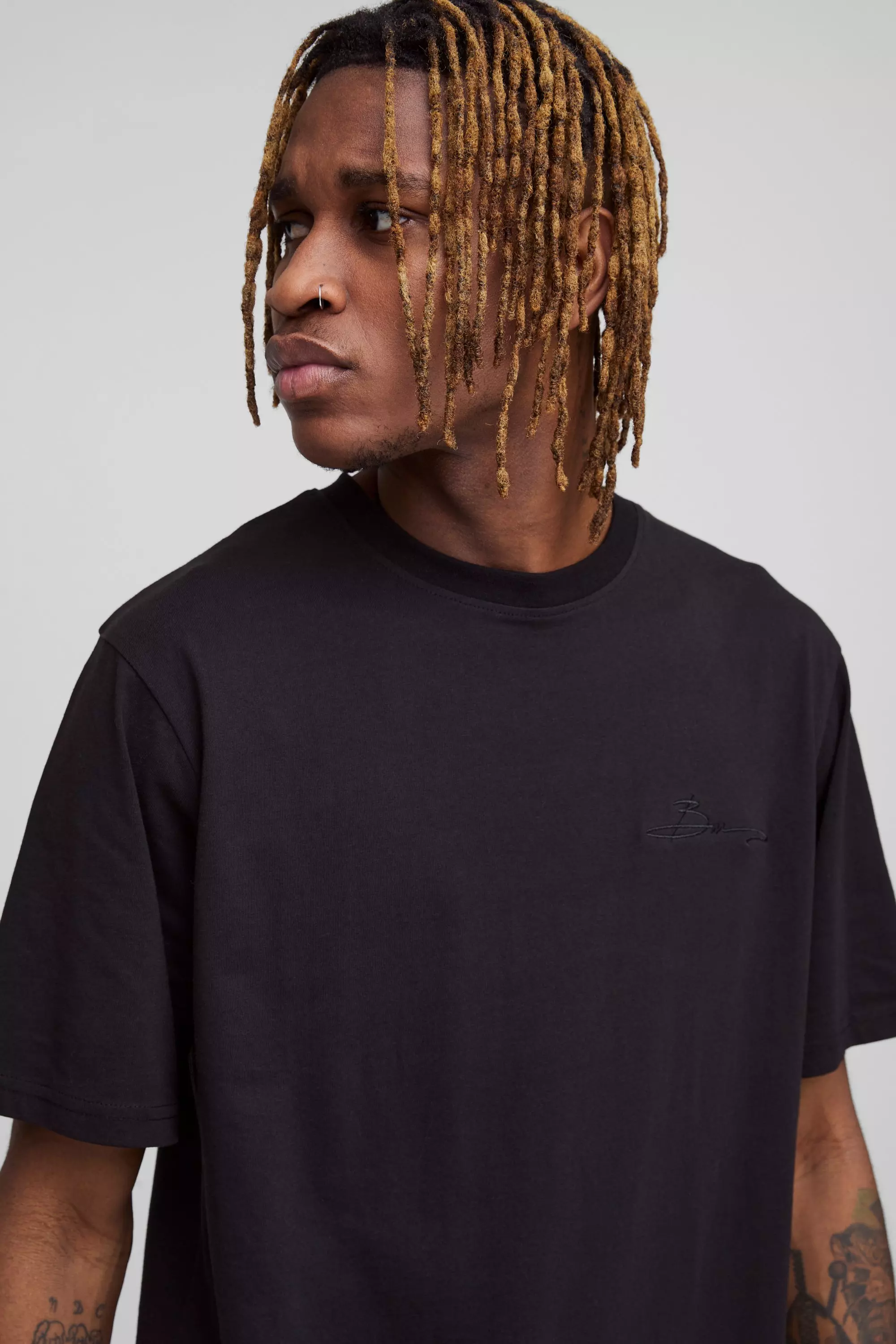 Tシャツ・カットソー MONILE CREW-NECK T-SHIRT XSIDE Crew Neck Short Sleeve Nostalgic Monkey Printed Jersey