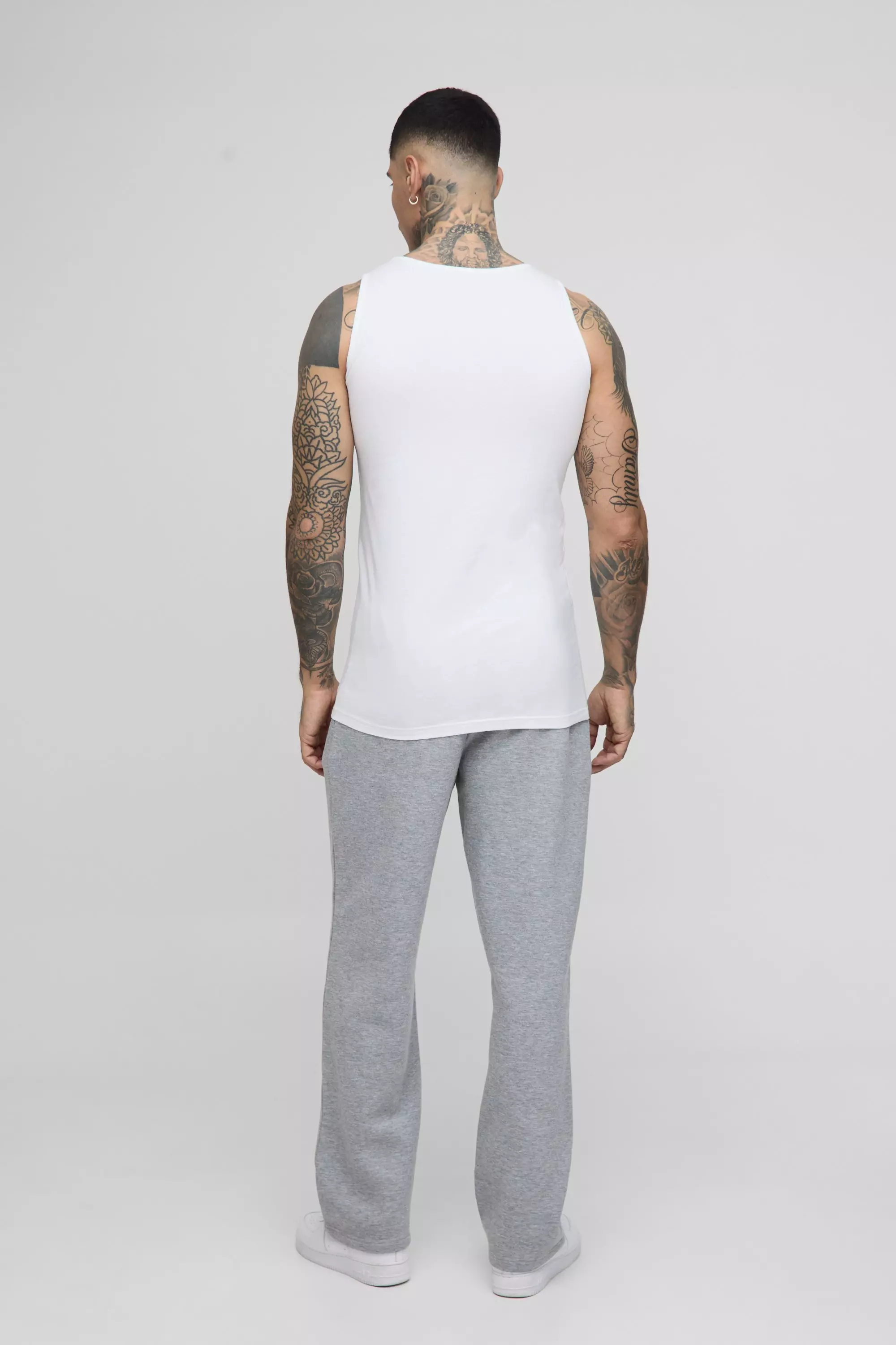 Tall Muscle Fit Undershirt | boohooMAN USA