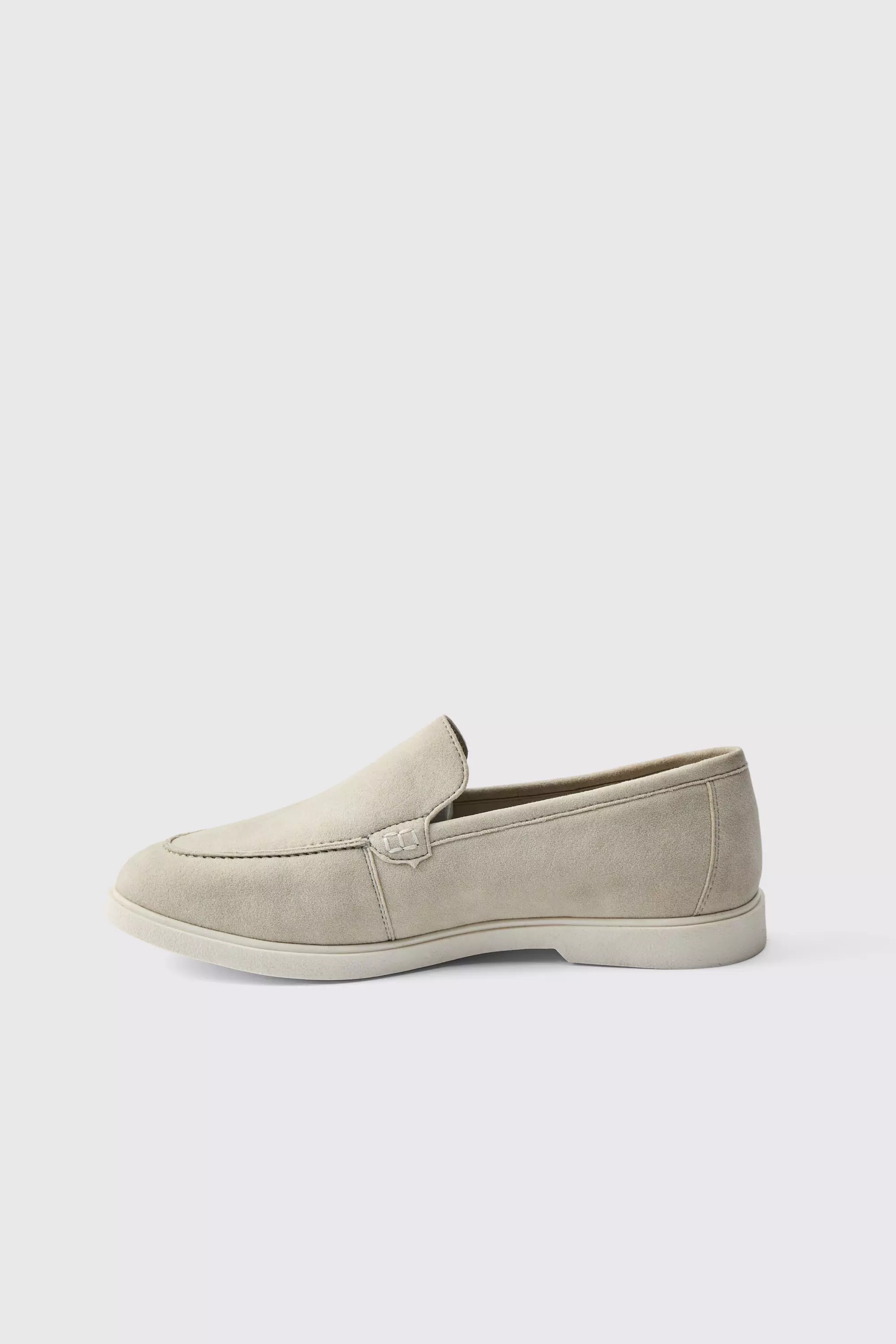 Faux Suede Loafer | boohooMAN