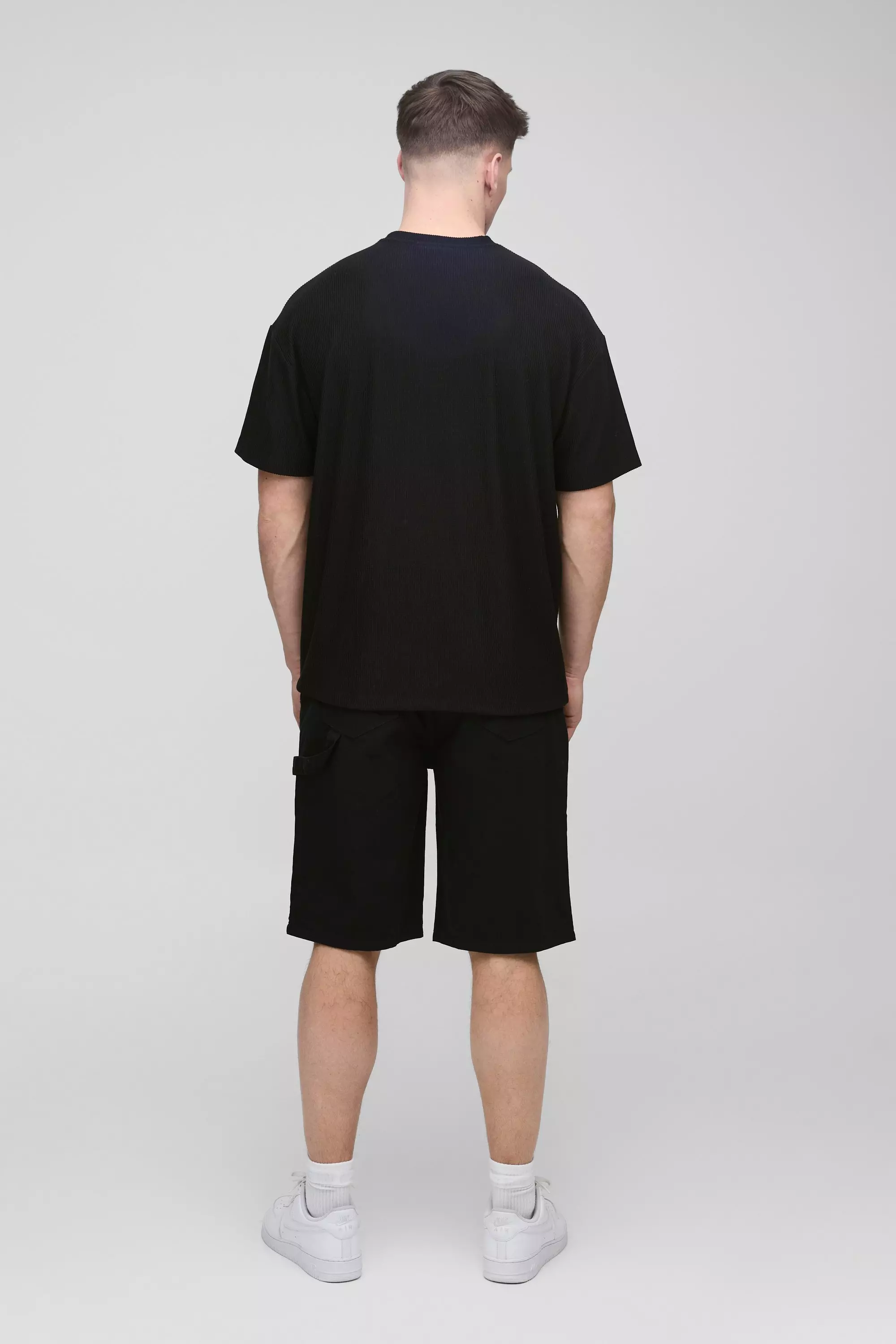 Tall - Short charpentier large, Black autre image
