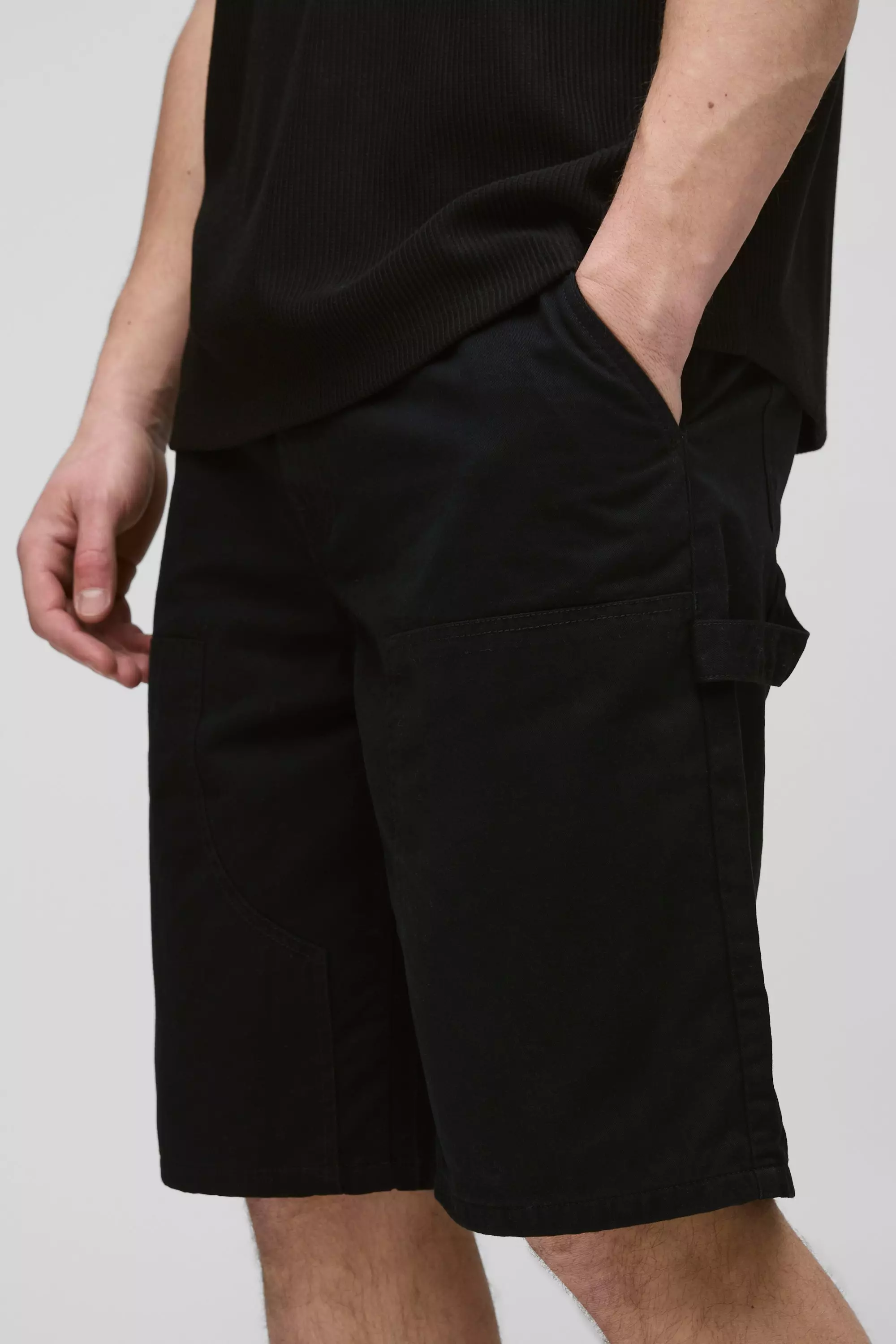 Tall - Short charpentier large, Black autre image