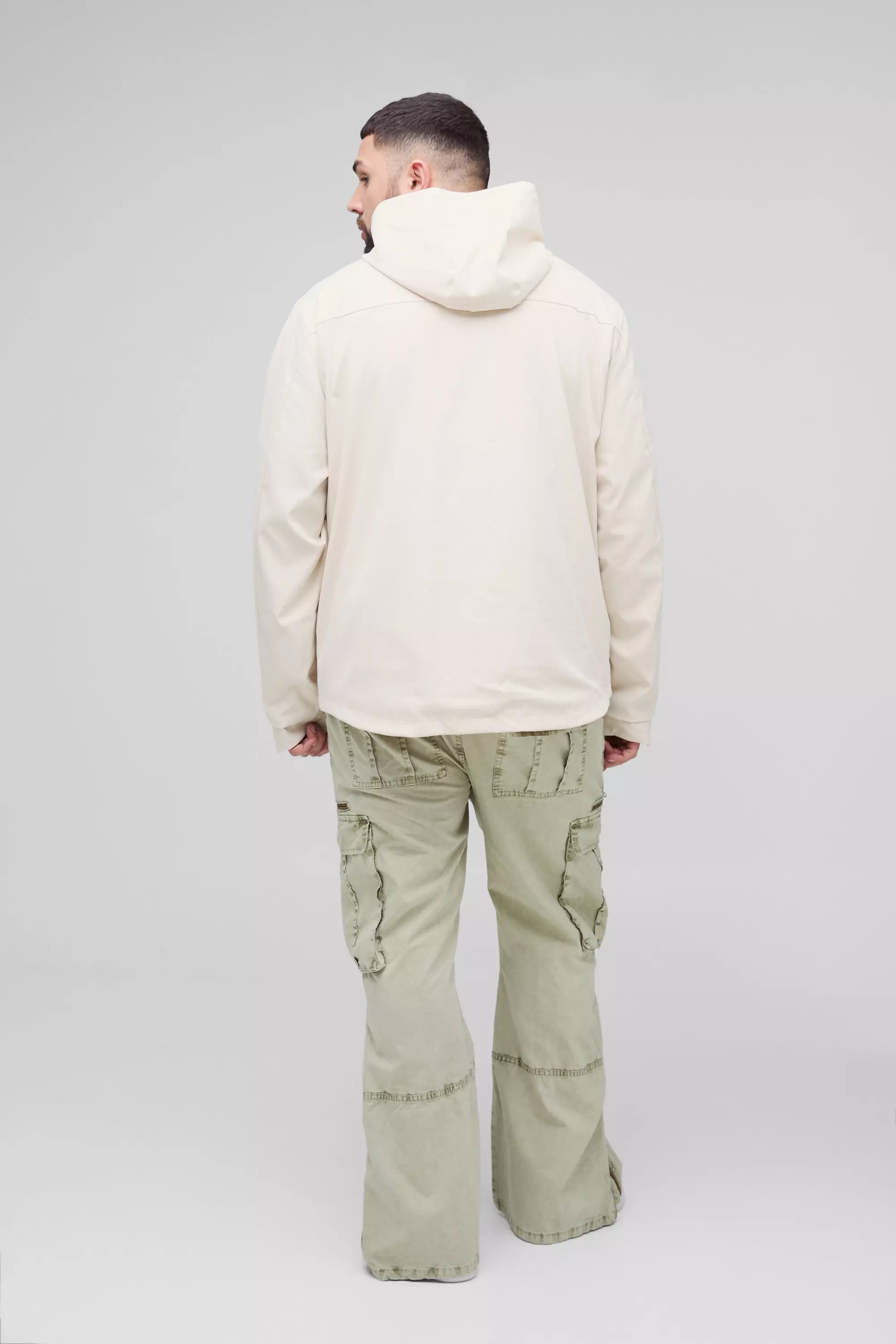 Grande taille - Parka légère à capuche, Stone autre image