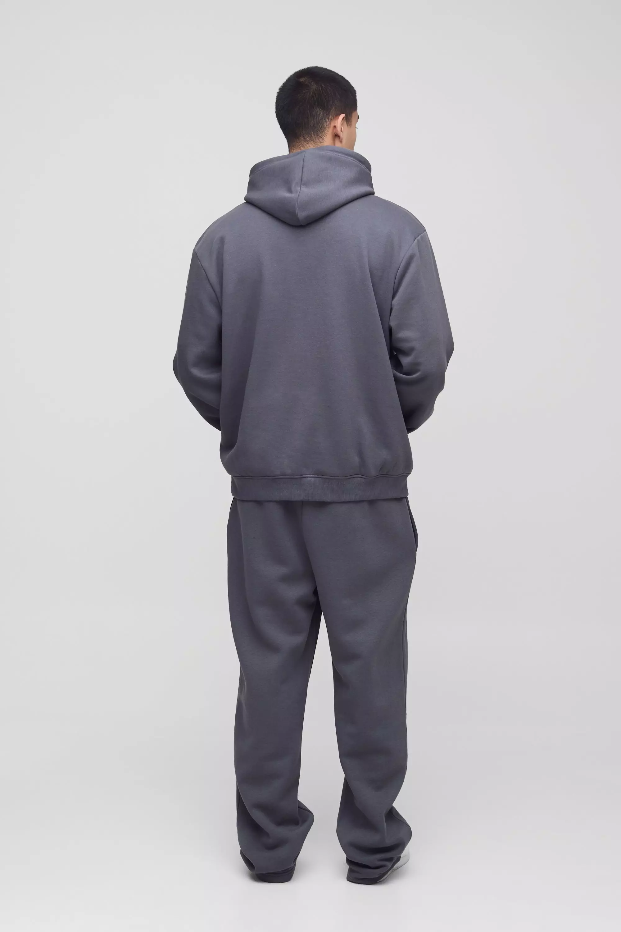 Charcoal Tall Oversized Homme Hoodie alternative image