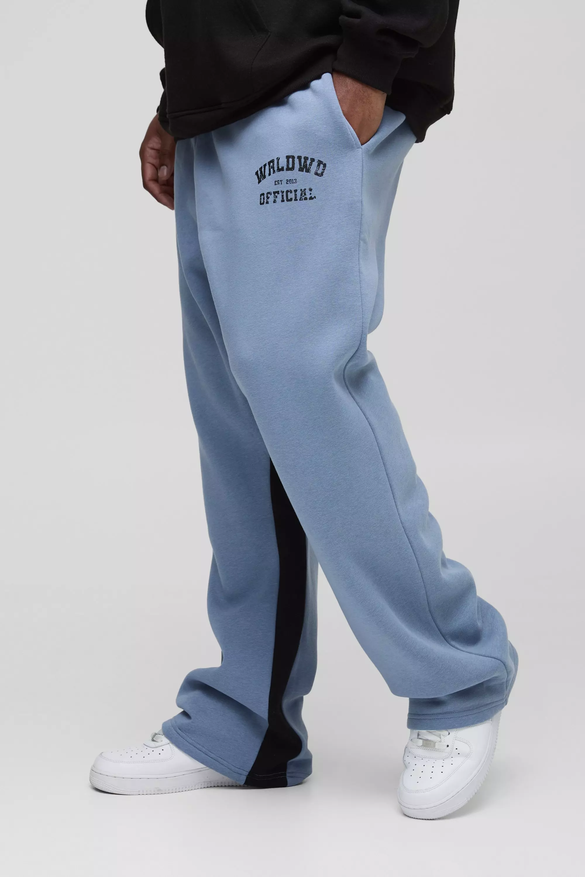 Light blue Plus Slim Official Gusset Joggers alternative image