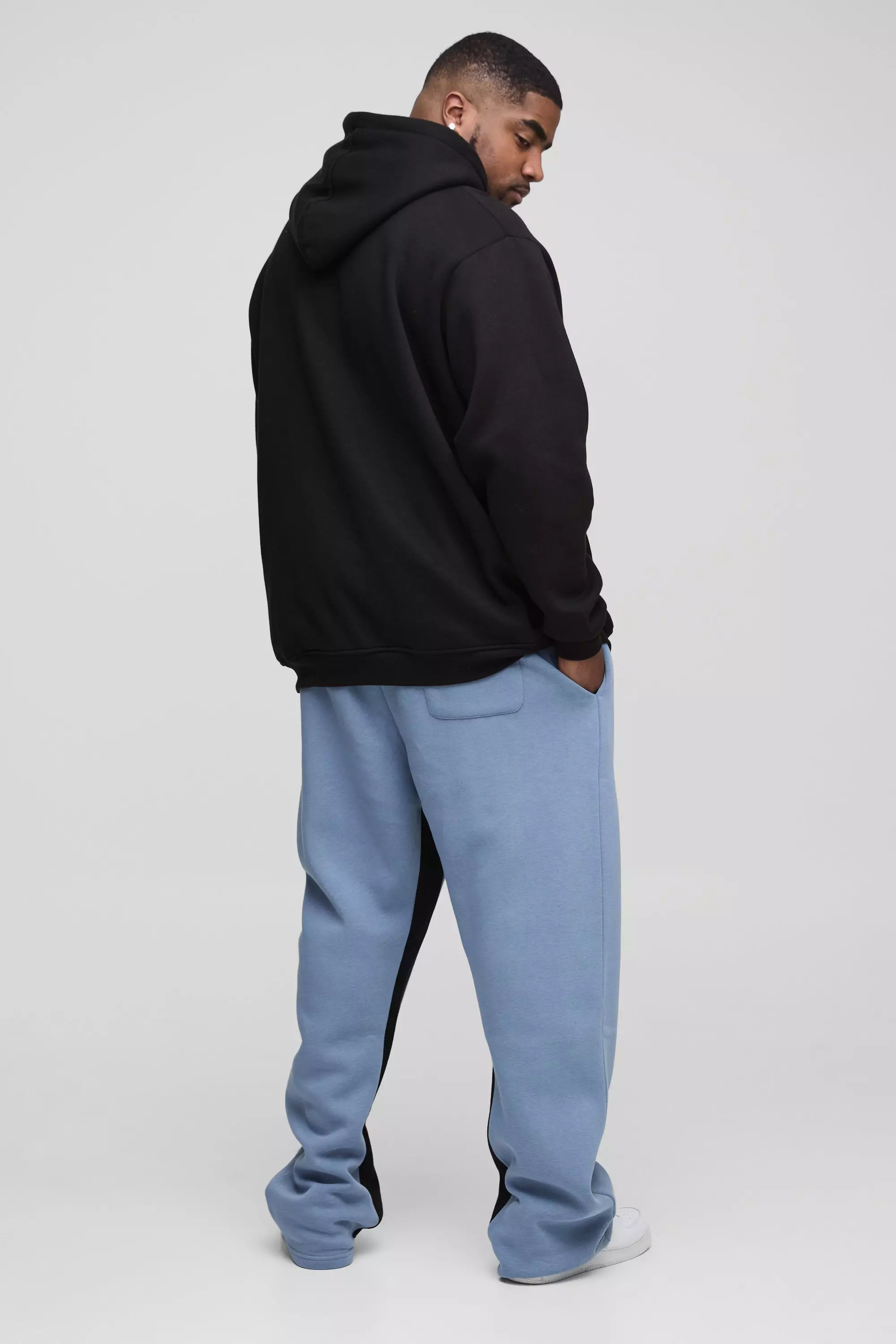 Light blue Plus Slim Official Gusset Joggers alternative image