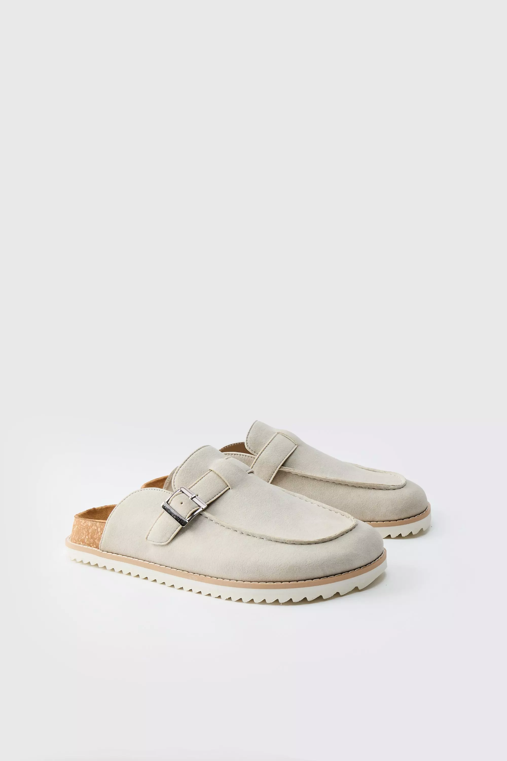Stone Skater Seam Buckle Mule  alternative image