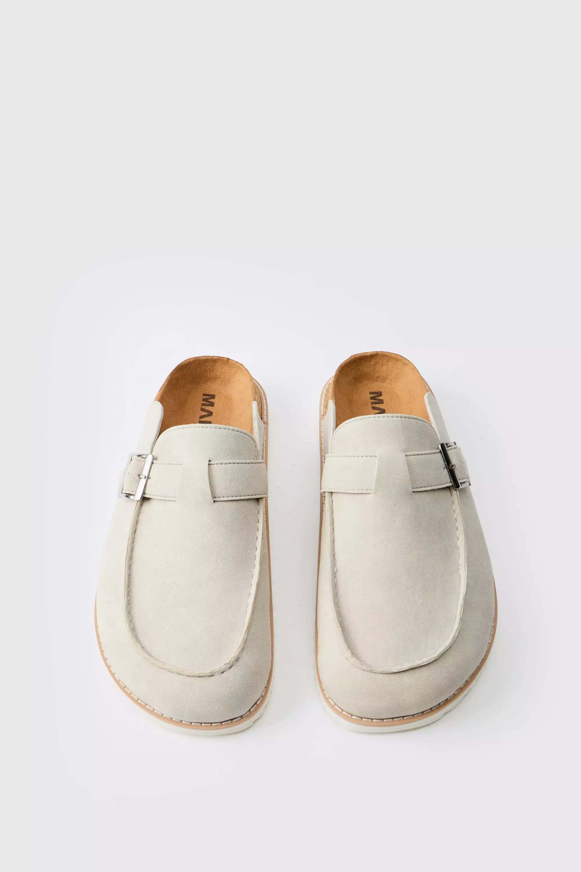 Stone Skater Seam Buckle Mule  alternative image