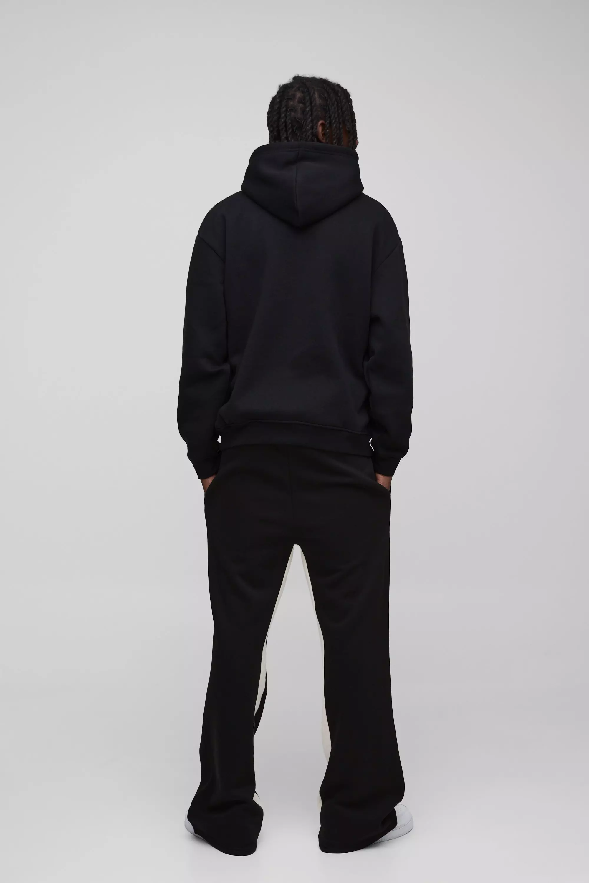Jogging large à écusson - Official, Black autre image