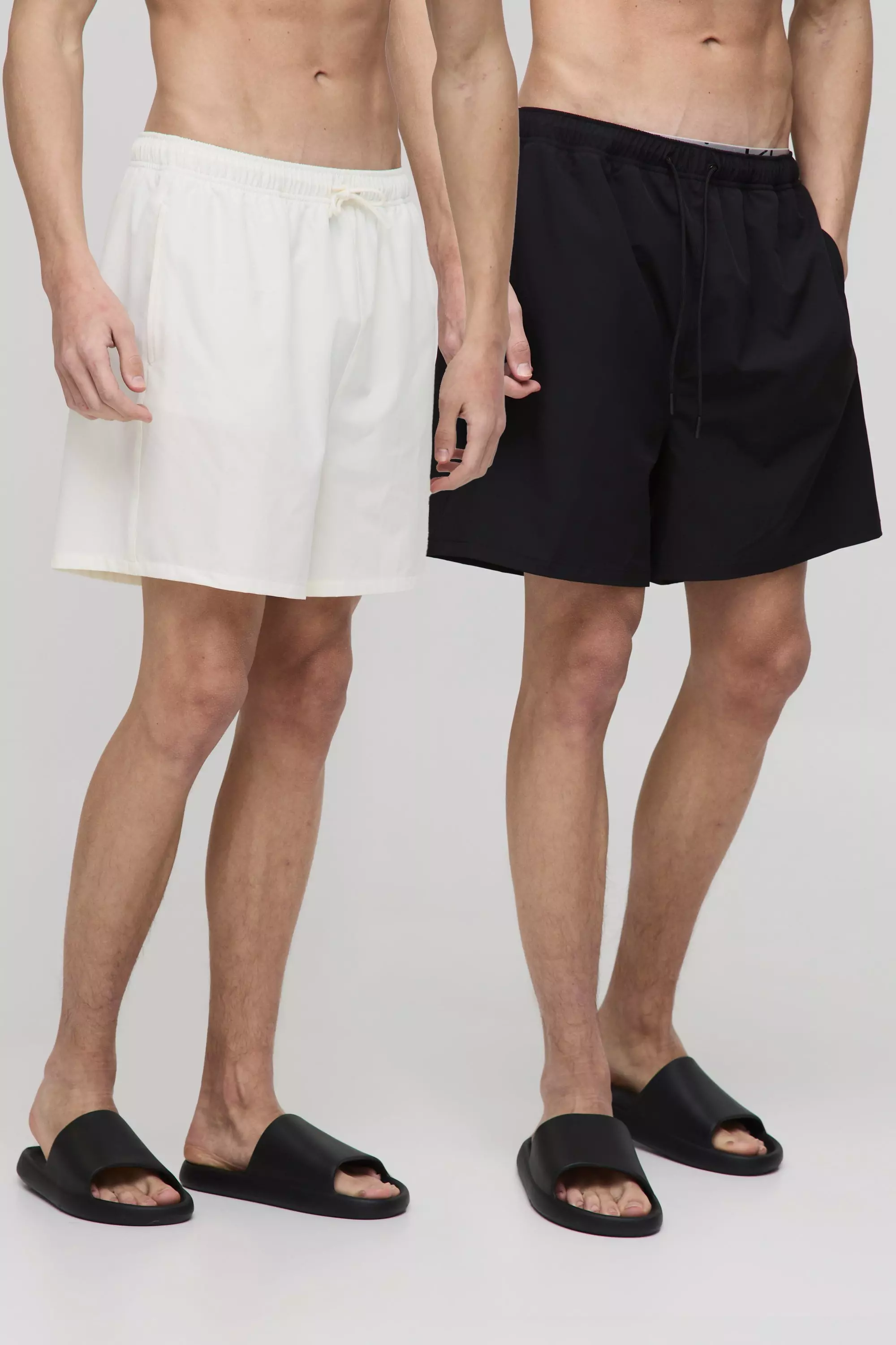 Multi Tall 2 Pack Short Length Swim Shorts alternative image