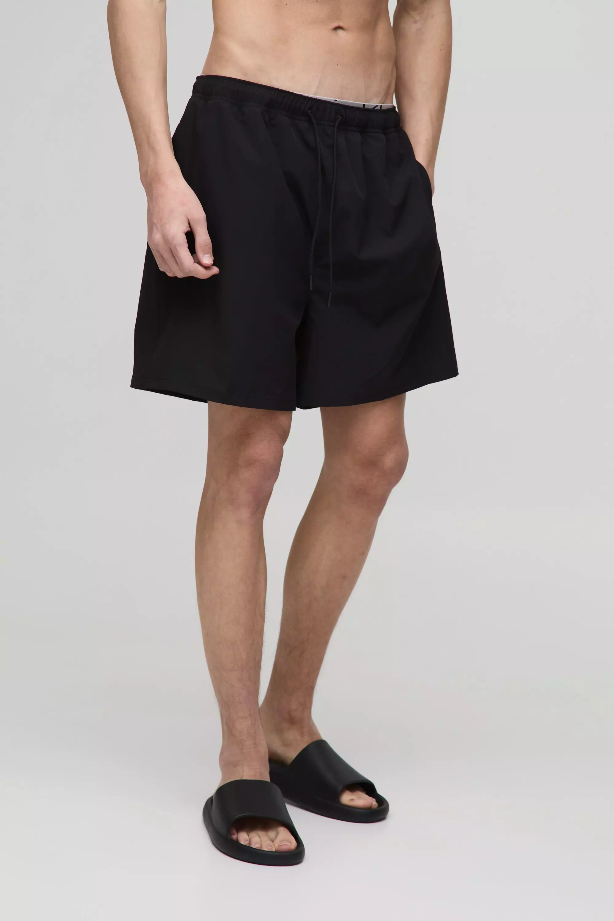 Multi Tall 2 Pack Short Length Swim Shorts alternative image