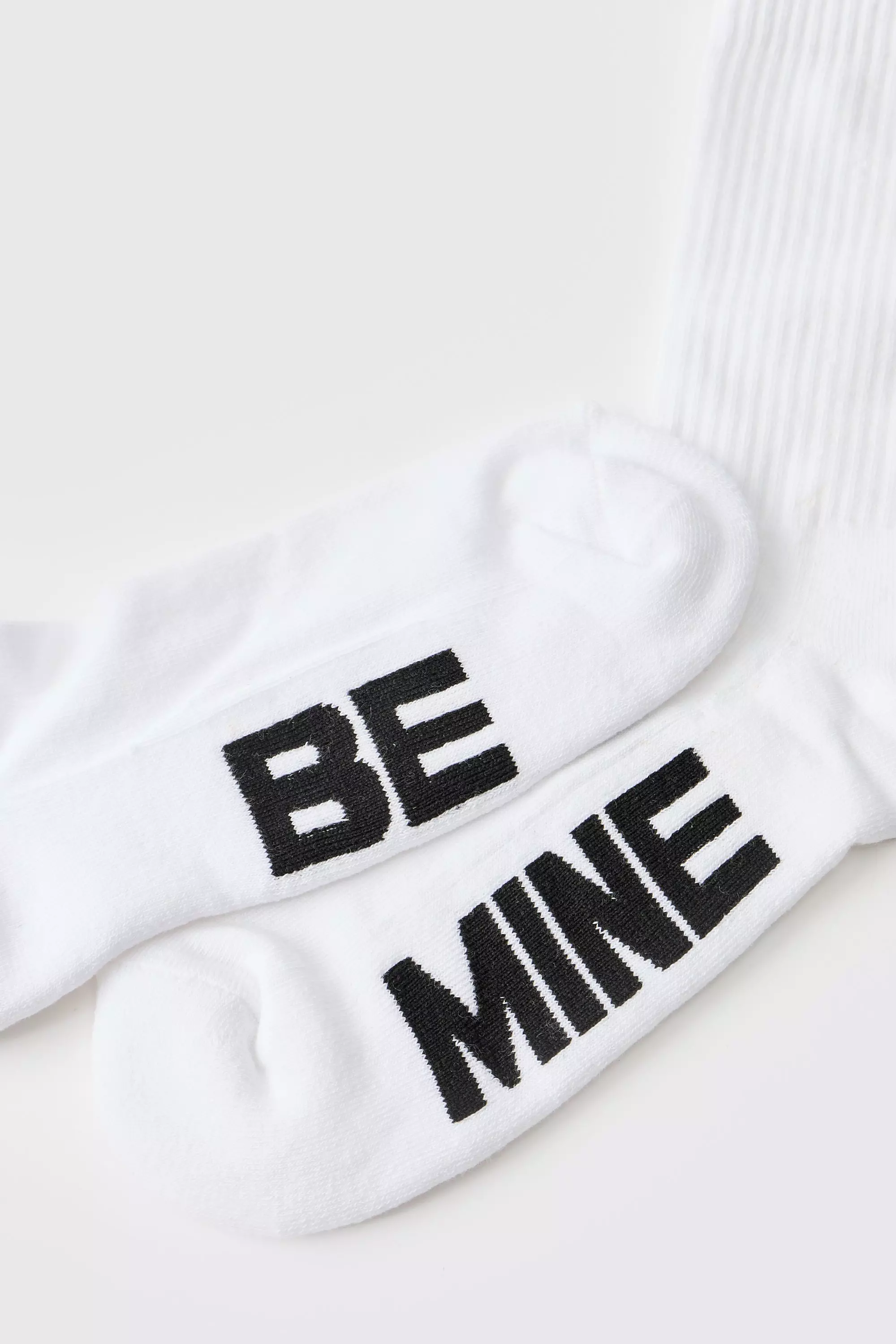 Be Mine Hi Build Socken, White alternatives Bild
