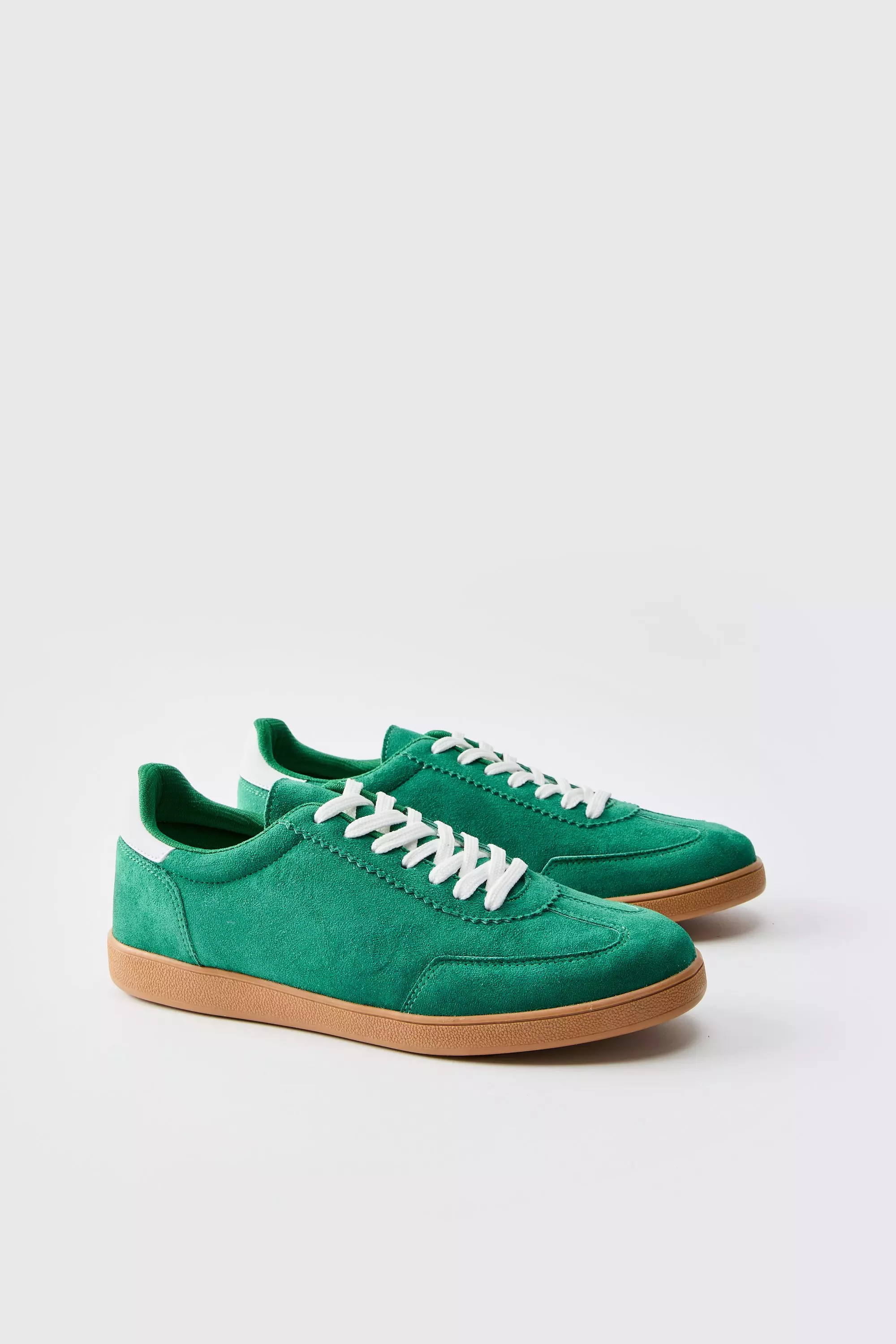 Grüne Sneaker mit Gummi-Sohle, Green alternatives Bild