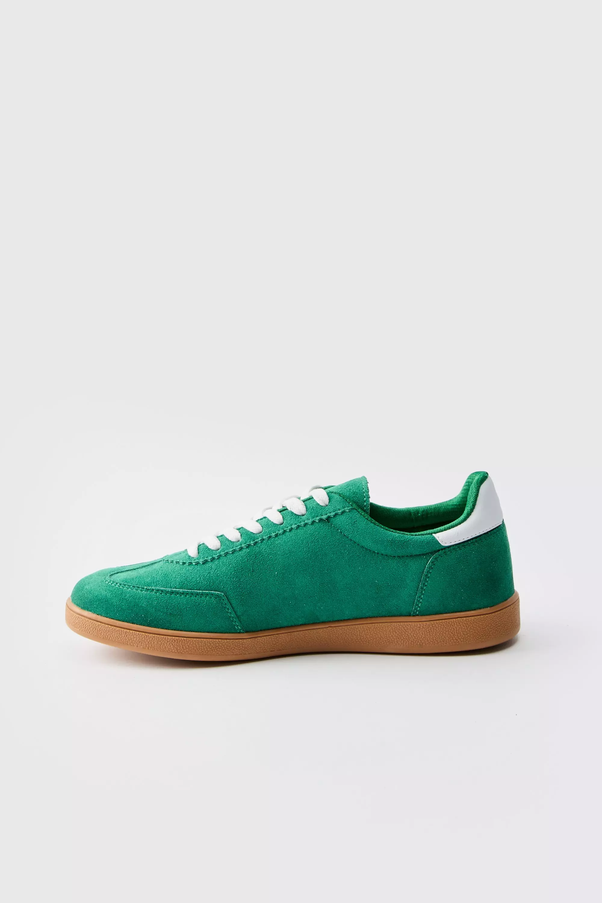 Grüne Sneaker mit Gummi-Sohle, Green alternatives Bild