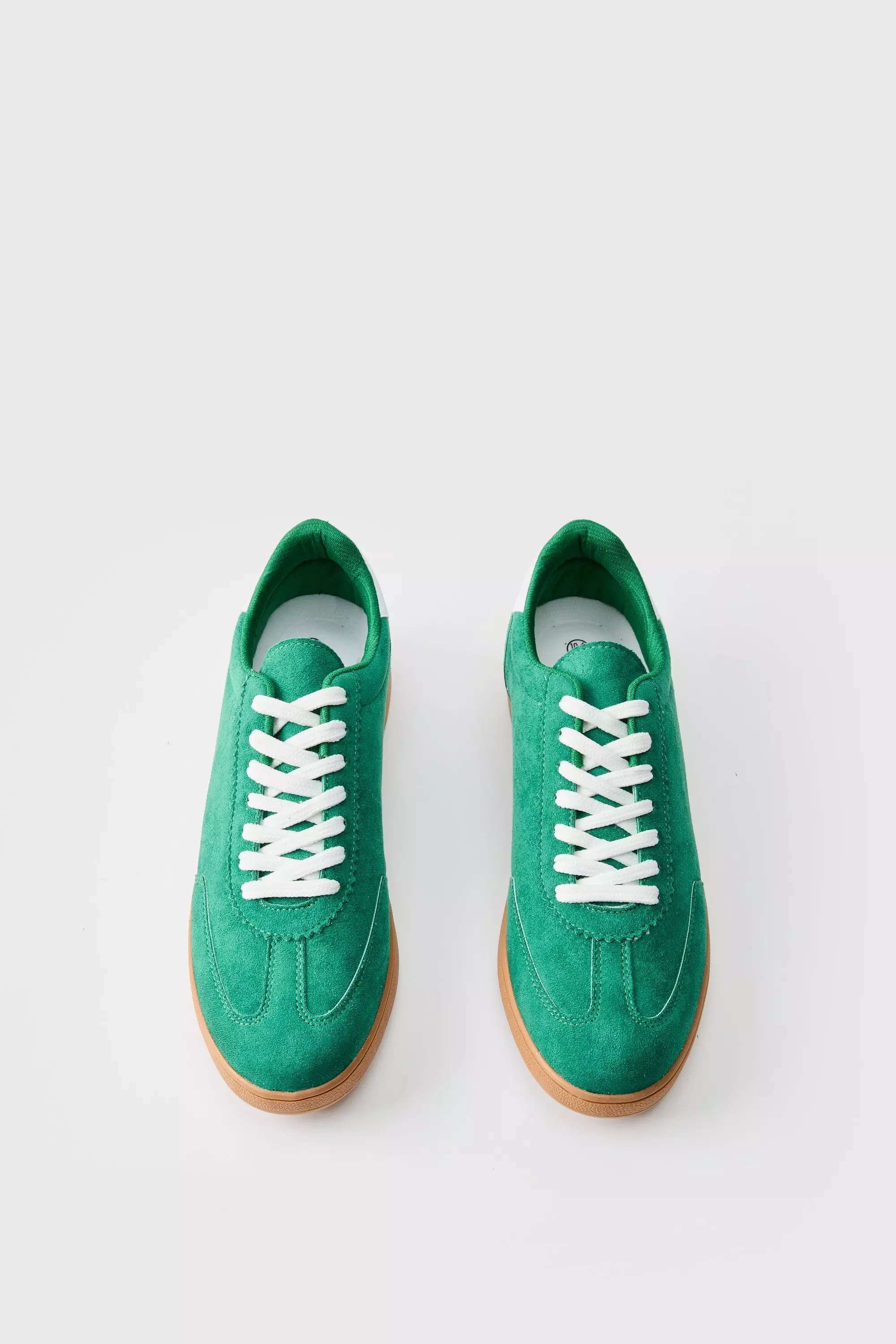 Grüne Sneaker mit Gummi-Sohle, Green alternatives Bild