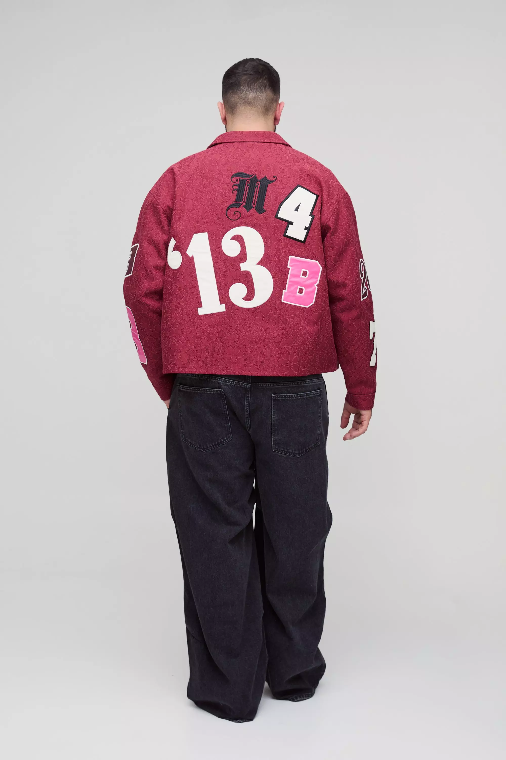Grande taille - Jean baggy froncé, Black autre image
