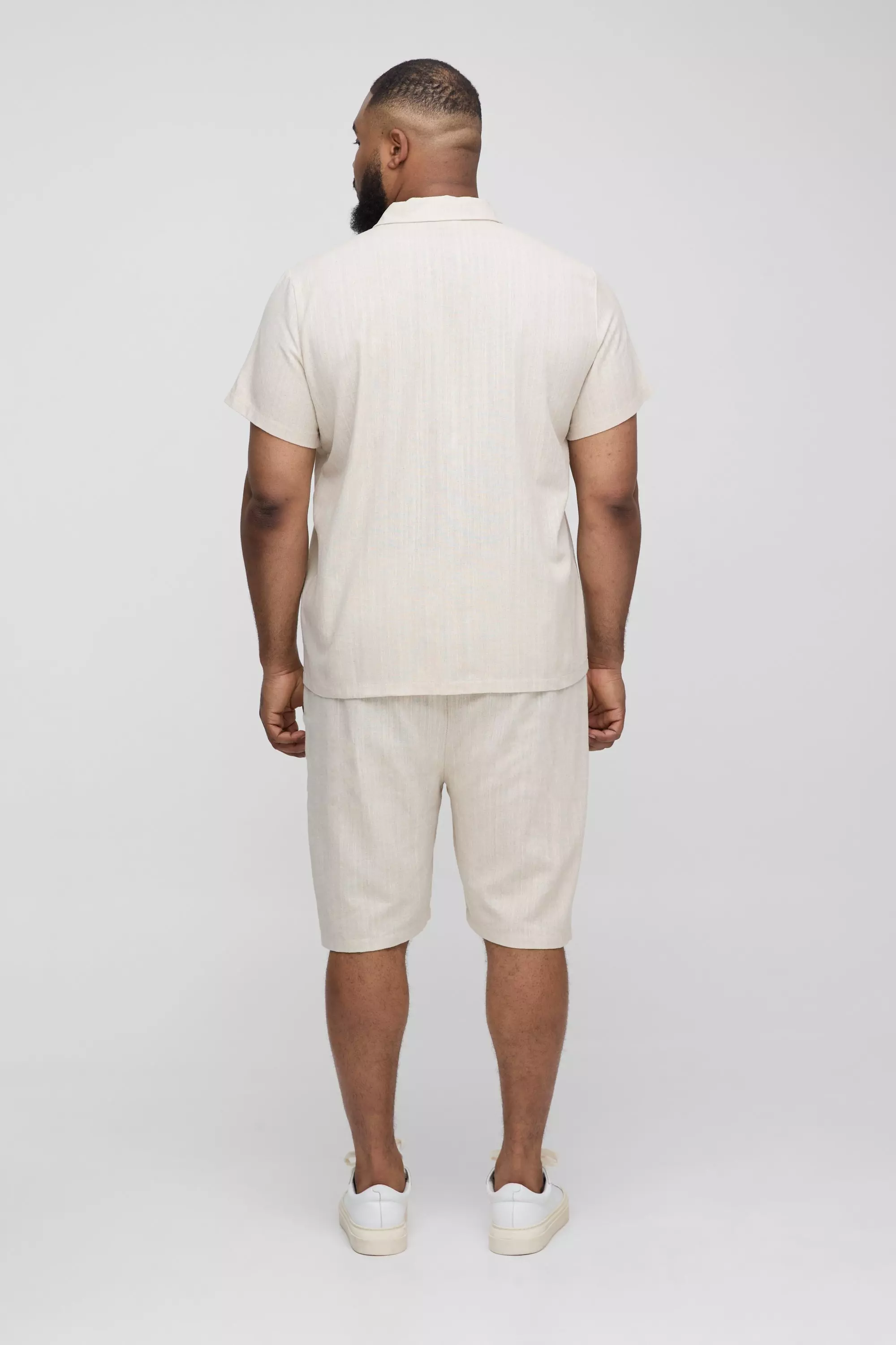 Natural Plus Linen Relaxed Fit Shorts alternative image
