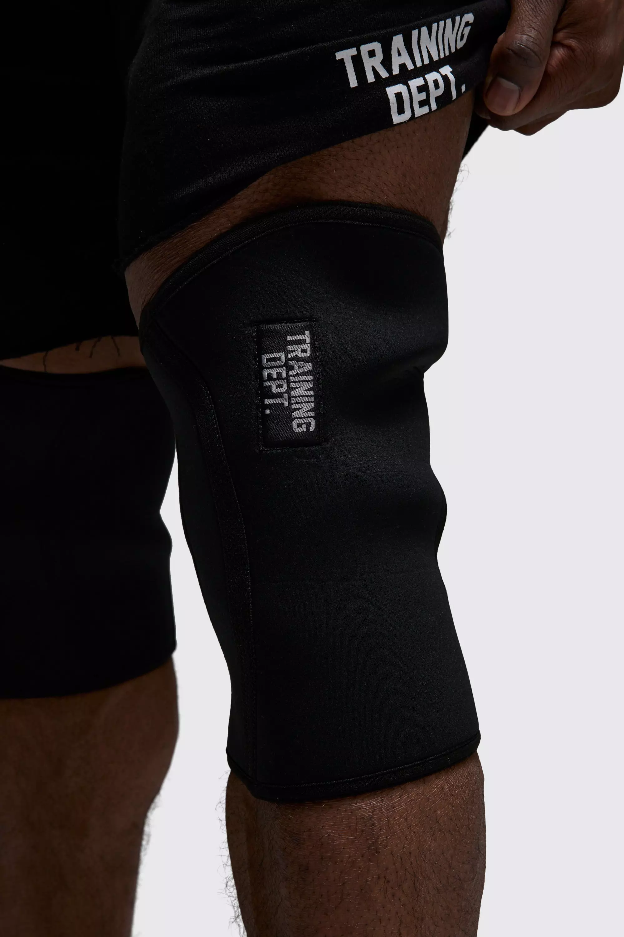 Black Training Dept Weightlifting Knee Sleeves alternative image