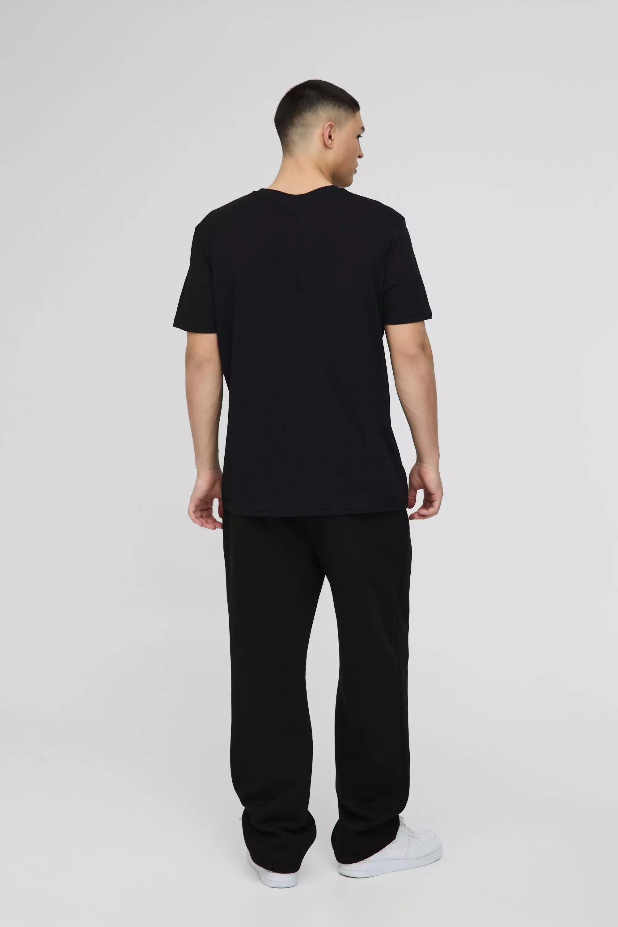 T-shirt oversize imprimé Garbage Band, Black autre image