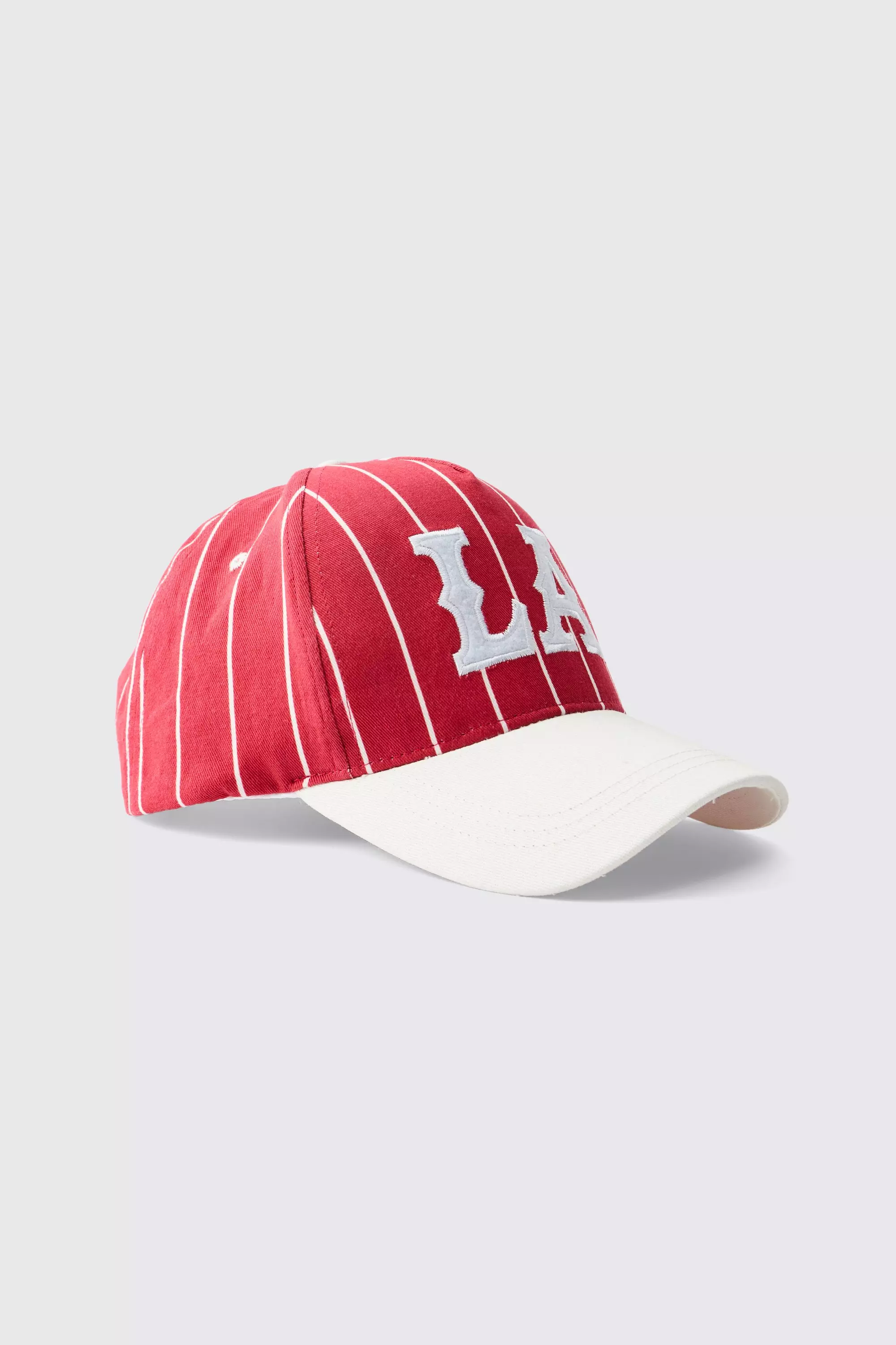 Red LA Trucker Cap alternative image