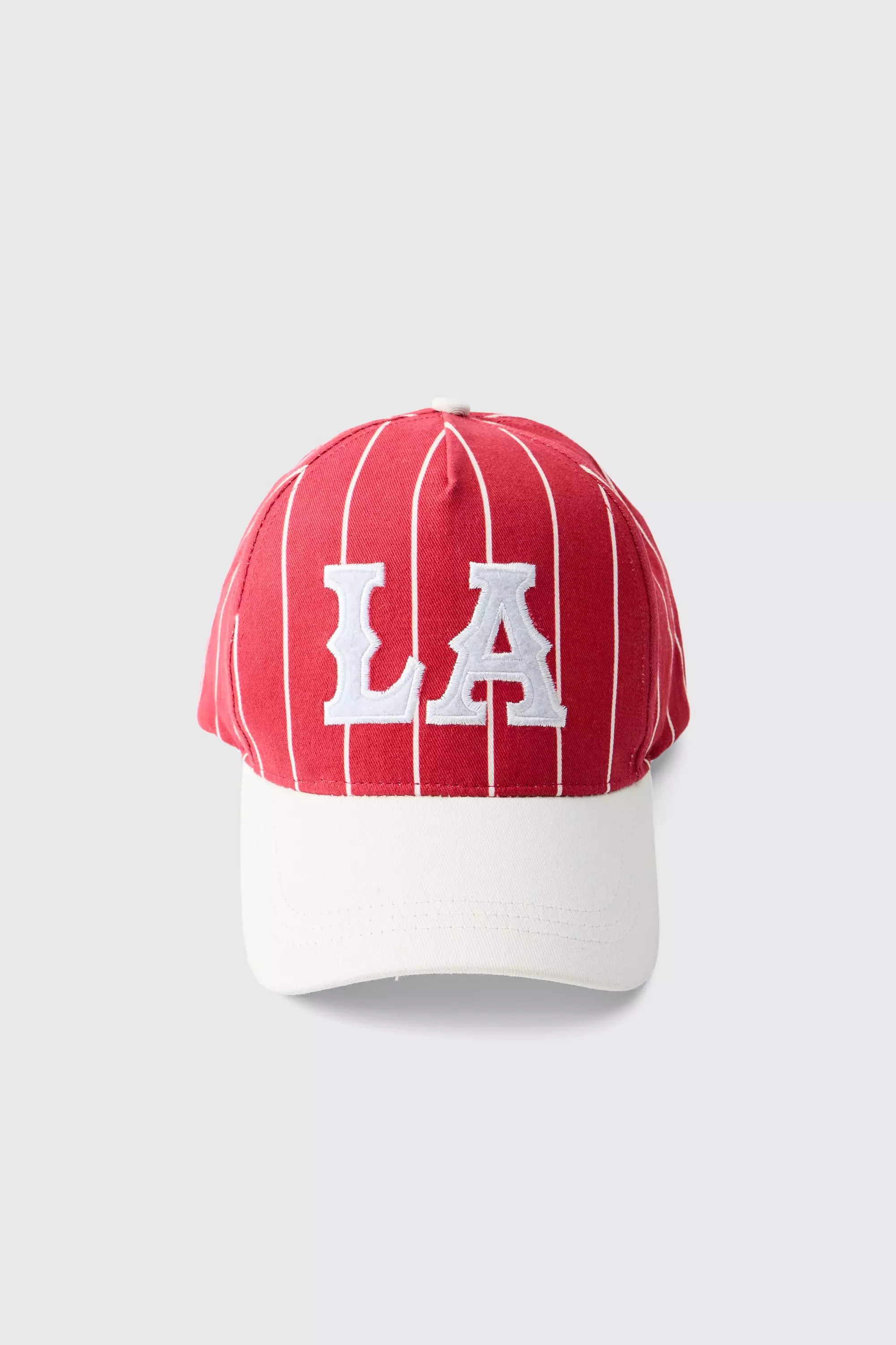 Red LA Trucker Cap alternative image
