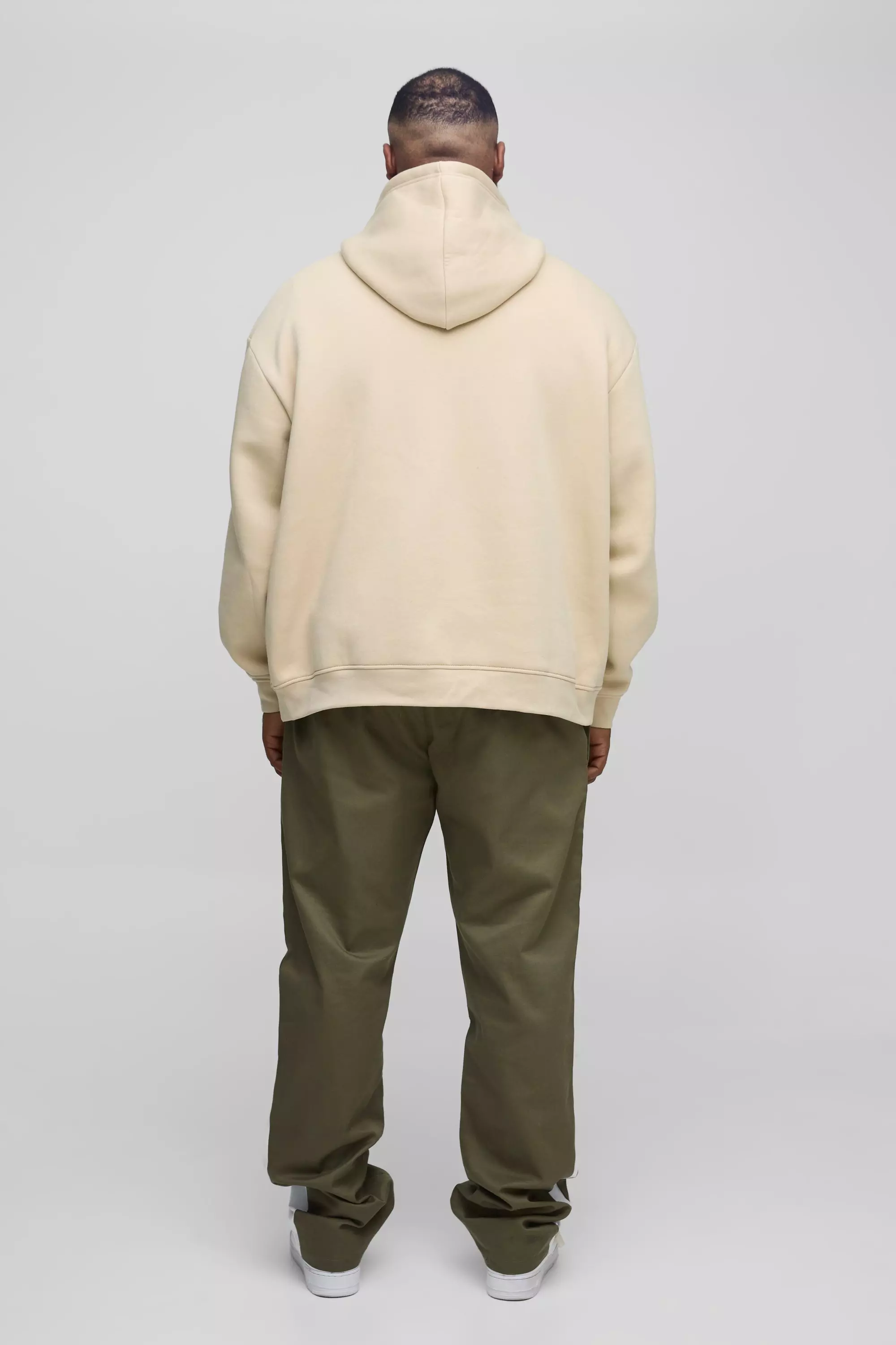 Sand 330GSM Plus Oversized Official Printed Hooded alternative image