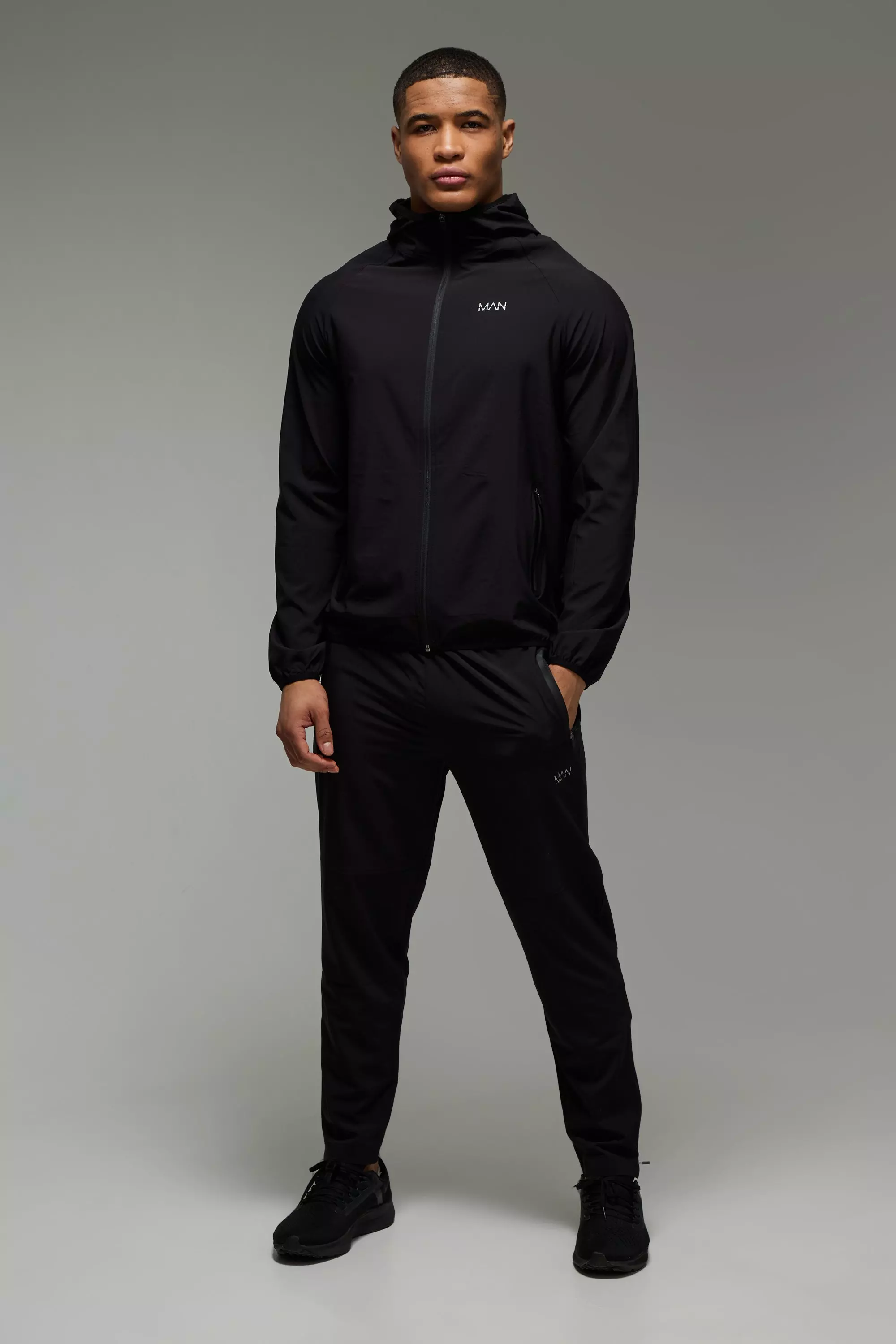 Survêtement de sport zippé - MAN Active, Black autre image