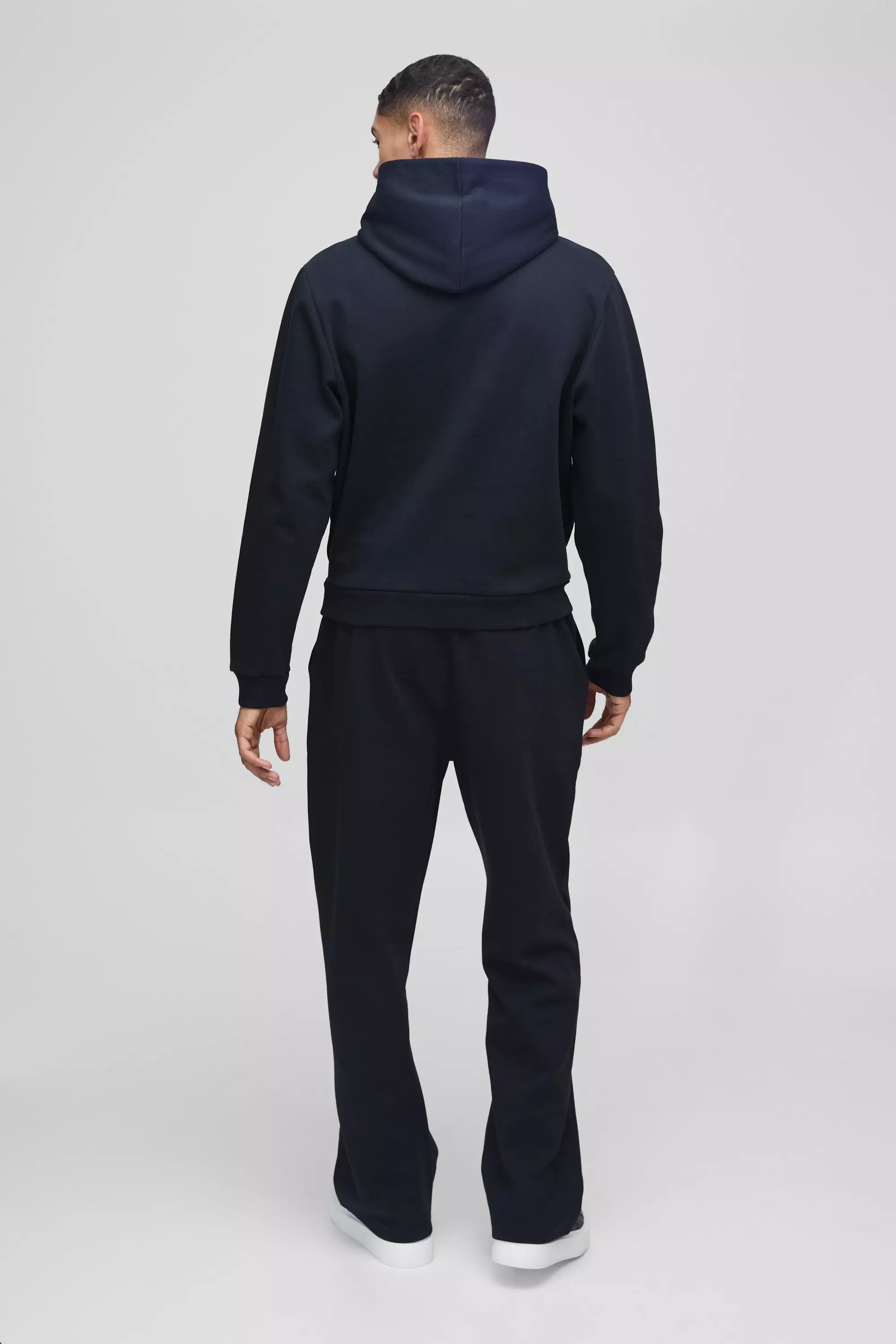 Oversize Hoodie mit Taschen-Detail, Black alternatives Bild