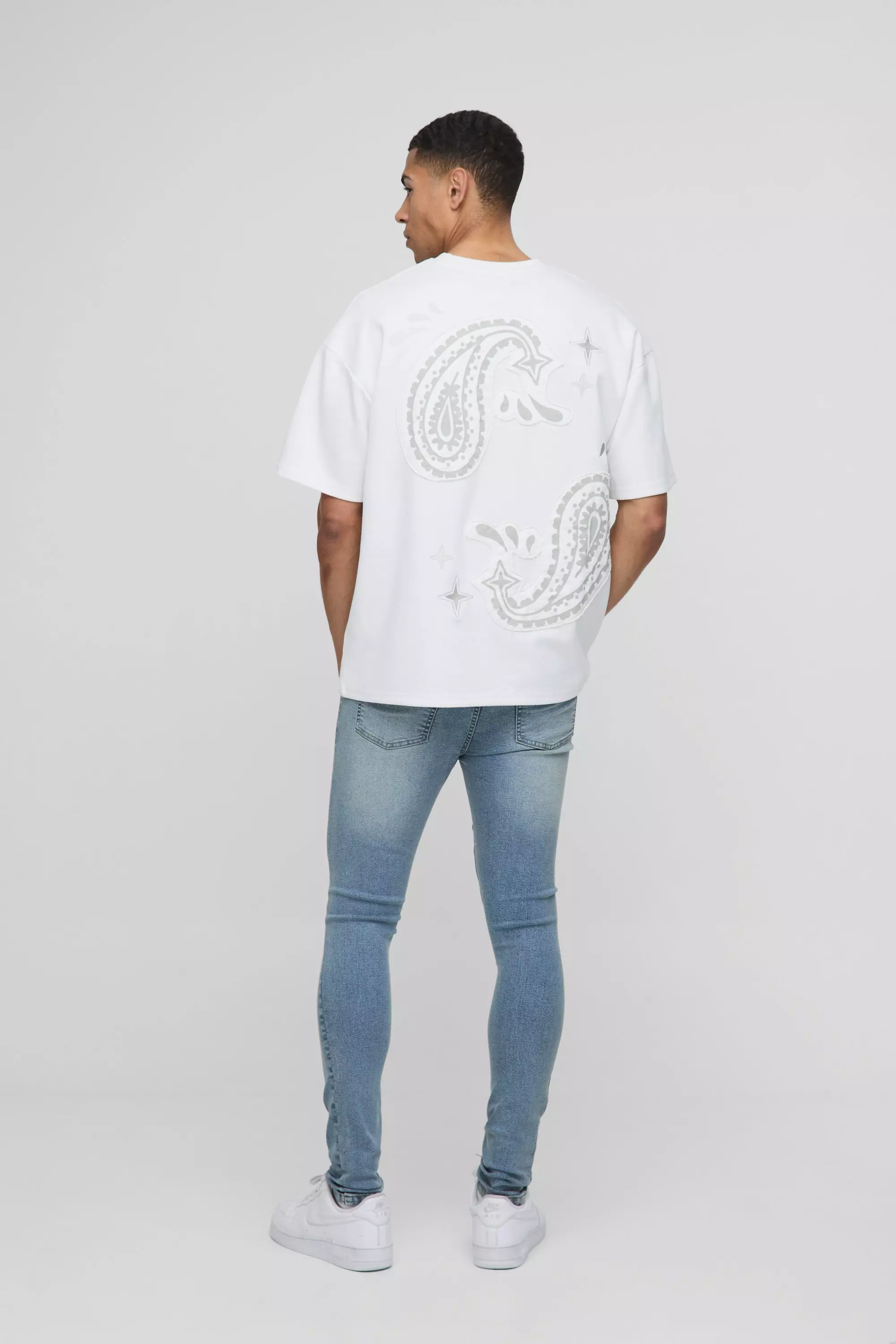 Super Skinny Stretch Extreme Washed Skinny Jeans | boohooMAN USA