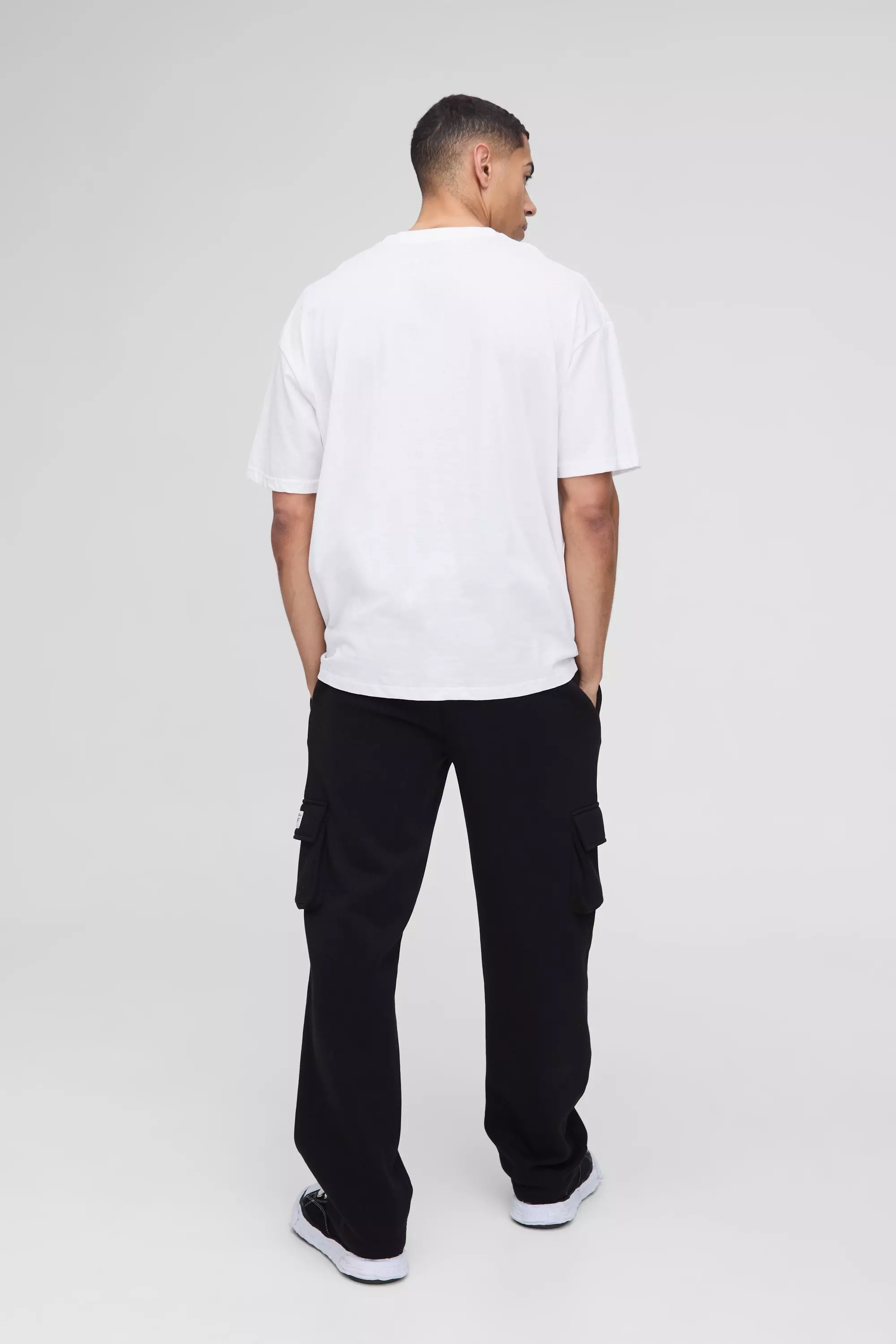 T-Shirt Oversize Ufficiale Con Stampa Nasa, White immagine alternativa