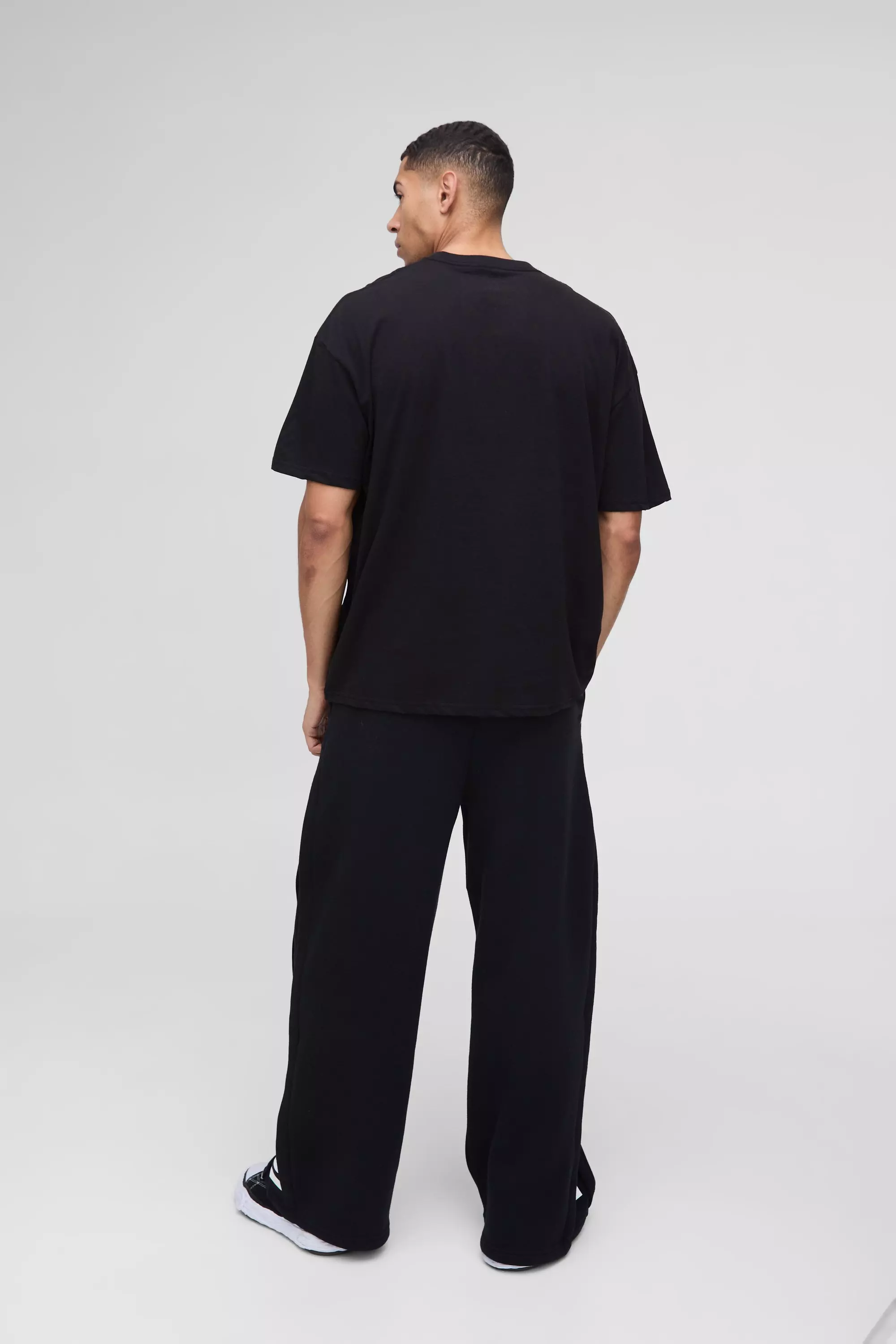 Black Oversized Blondie License Print T-Shirt alternative image