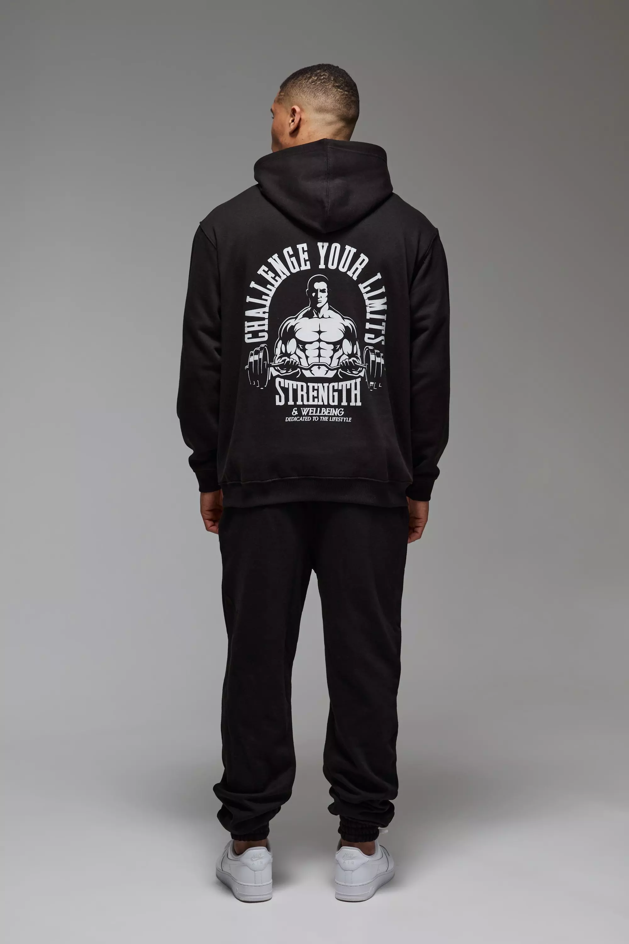 Black Man Active Club Regular Fit Jogger alternative image