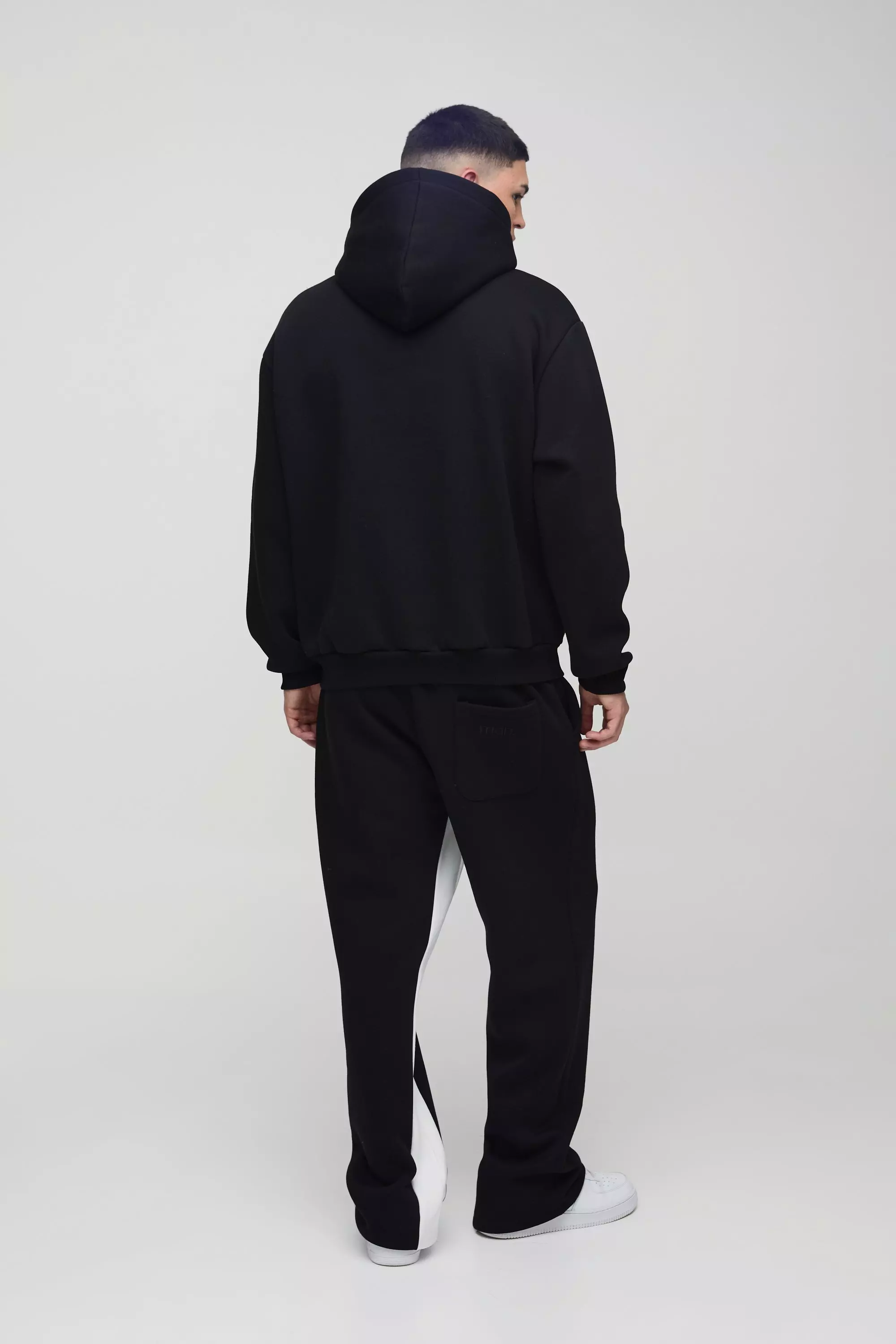 Survêtement oversize color block - MAN, Black autre image