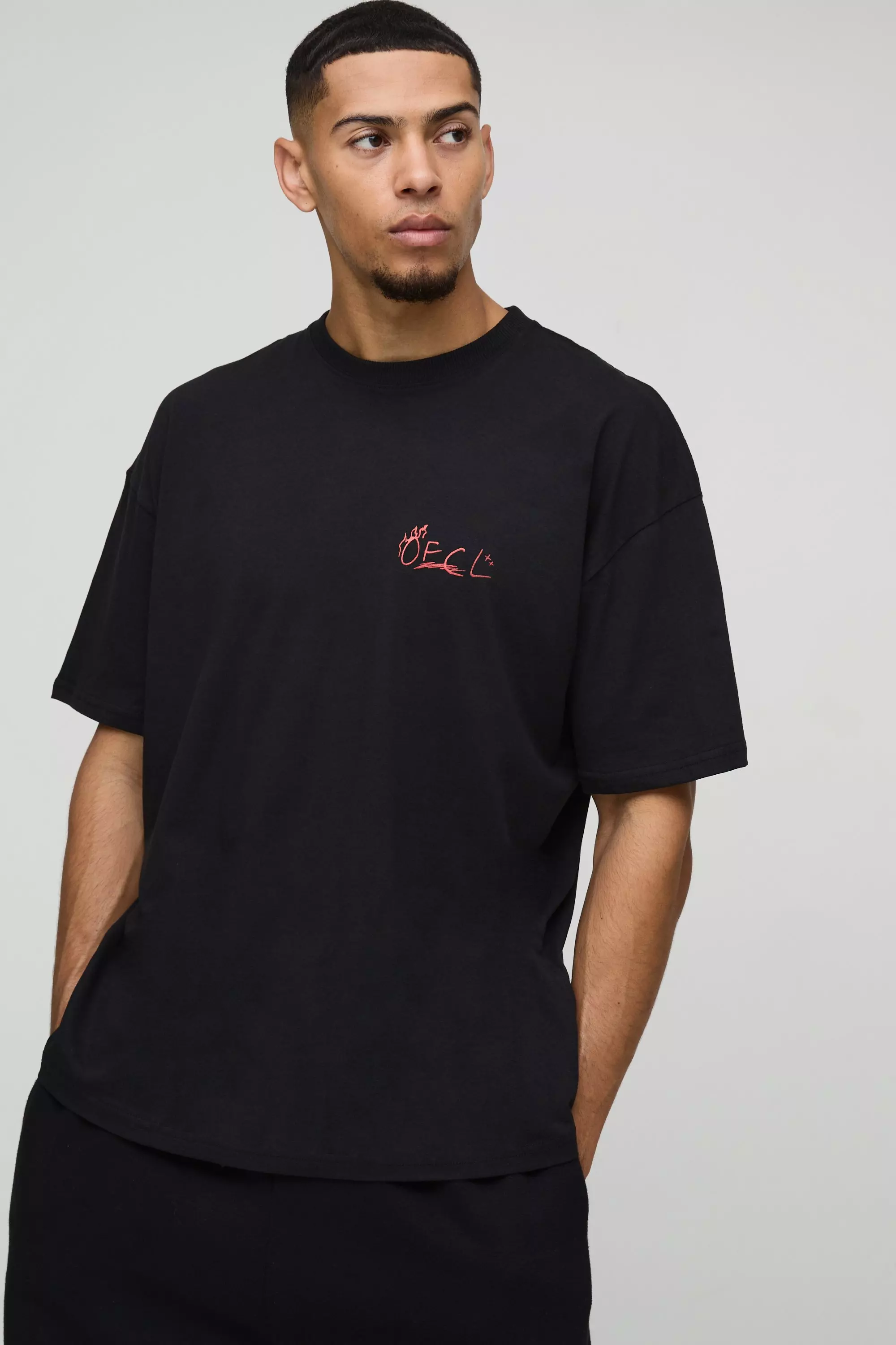 T-shirt oversize à slogan Success, Black autre image