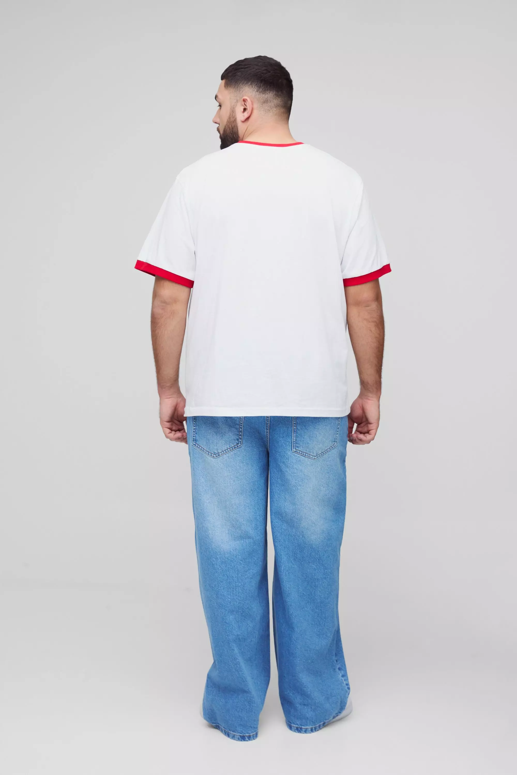 Plus lockere zerrissene Jeans, Light blue alternatives Bild