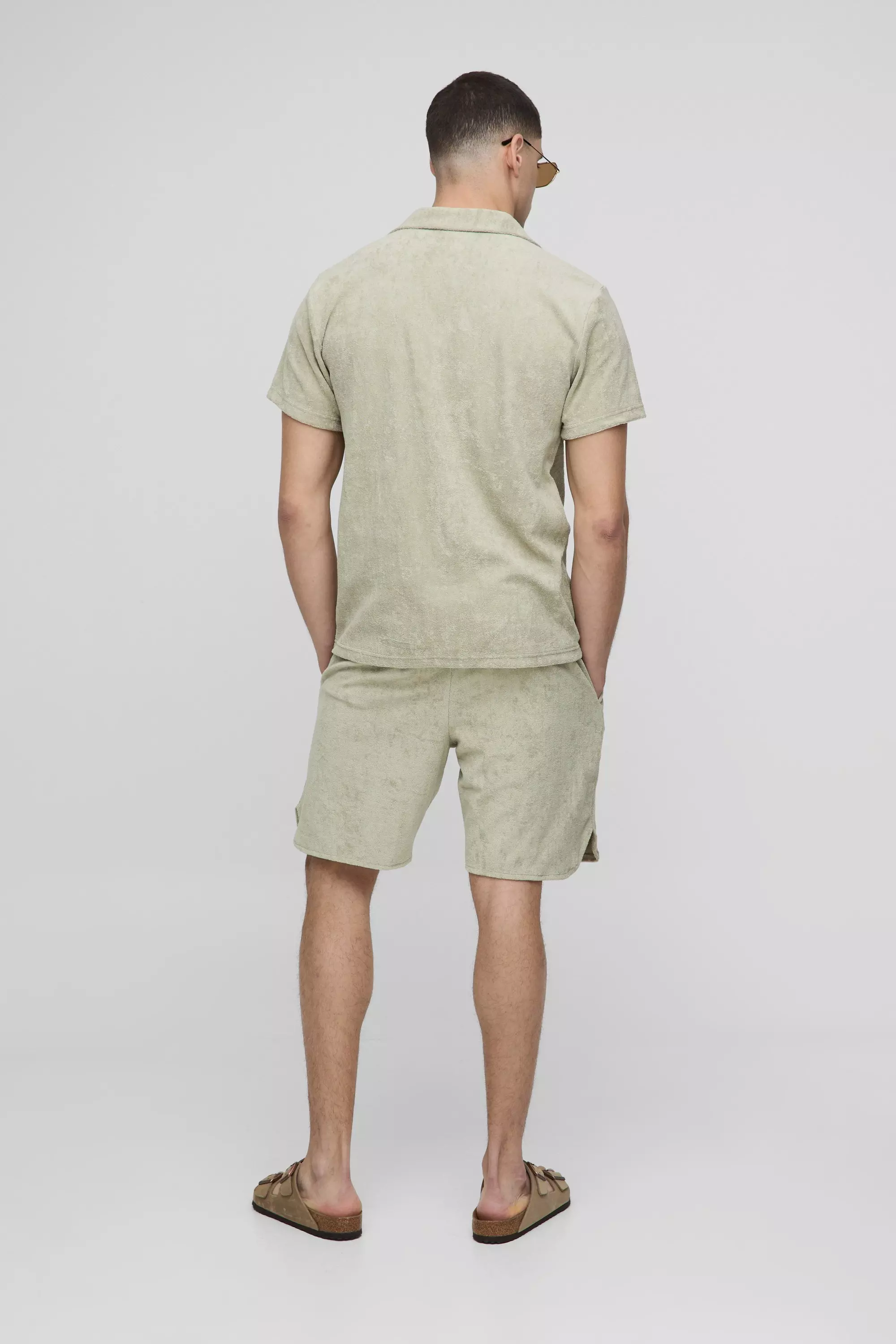 Jersey Frottee-Hemd & Laufshorts, Grey alternatives Bild