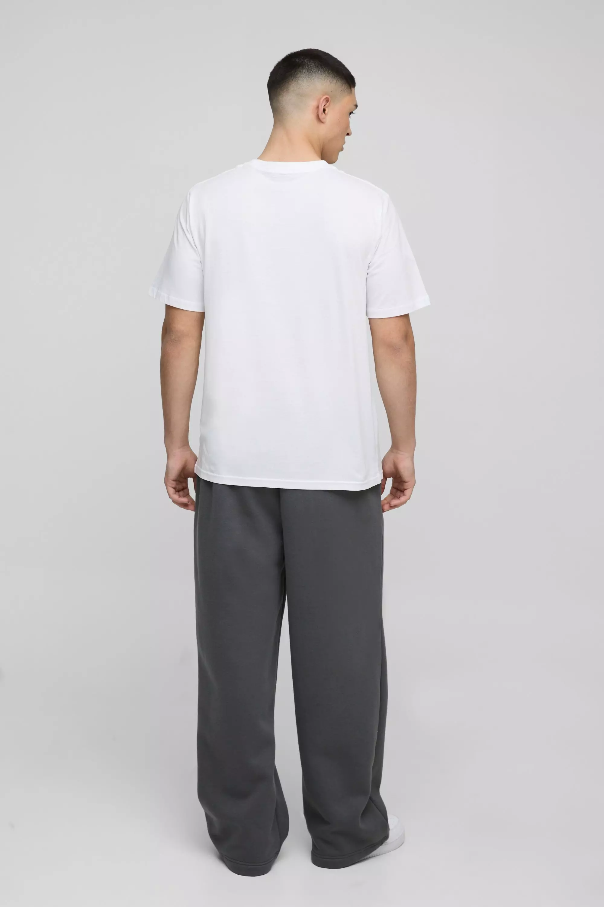 T-Shirt Con Grafica Di Cuore E Asso, White immagine alternativa