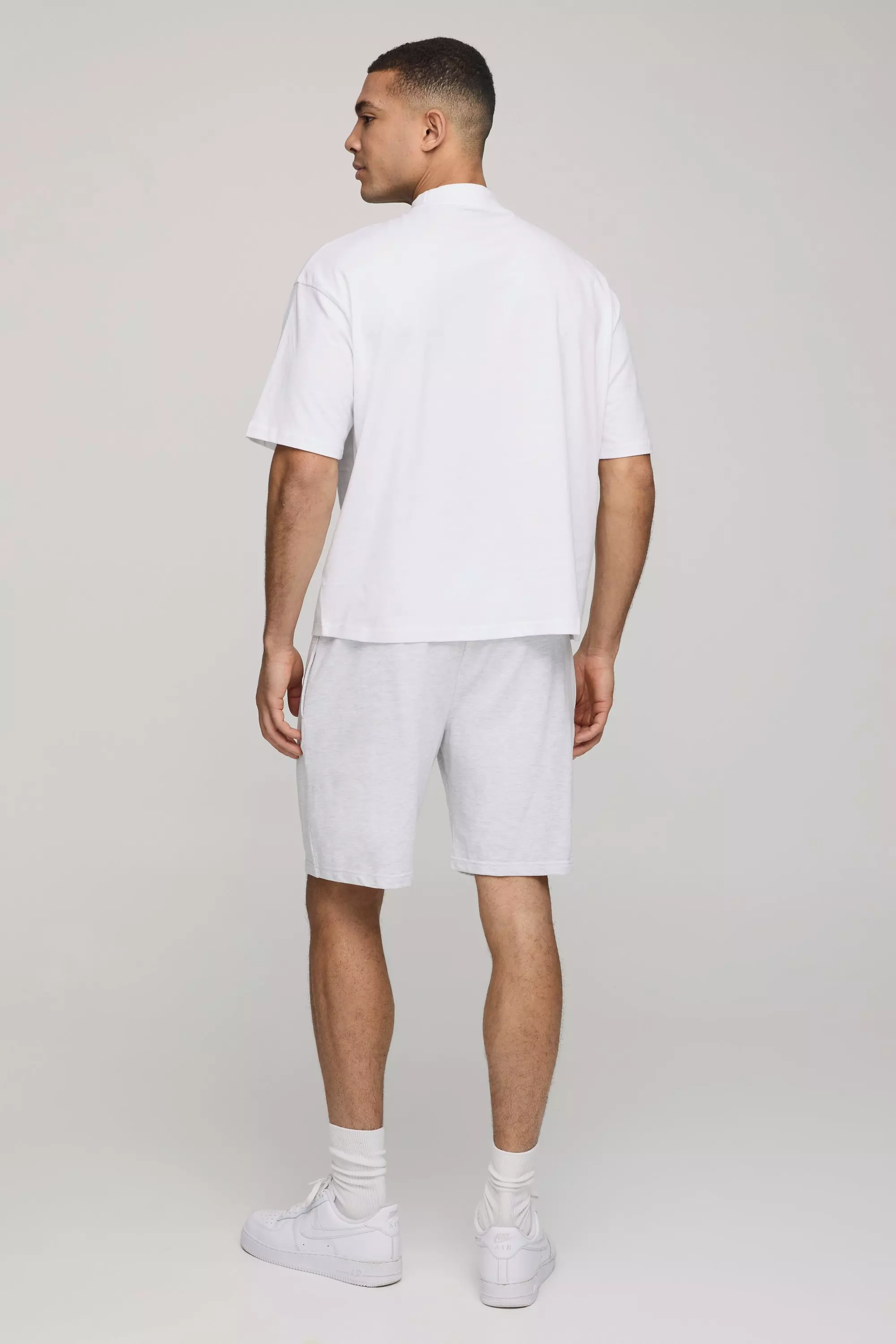 MAN. Oversized Boxy Extended Neck T-Shirt | boohooMAN USA