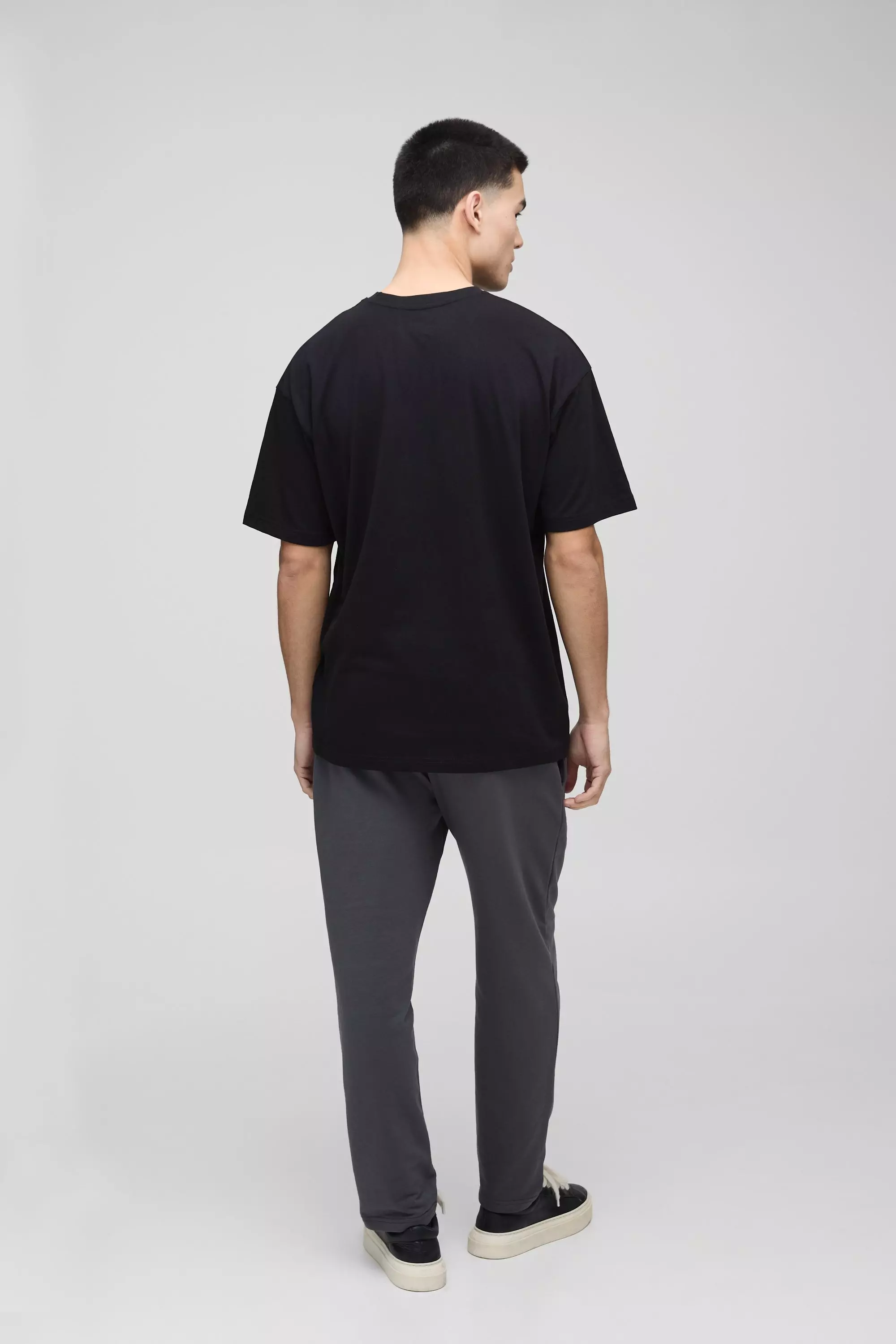 Basic Oversized Crew Neck T-shirt | boohooMAN USA