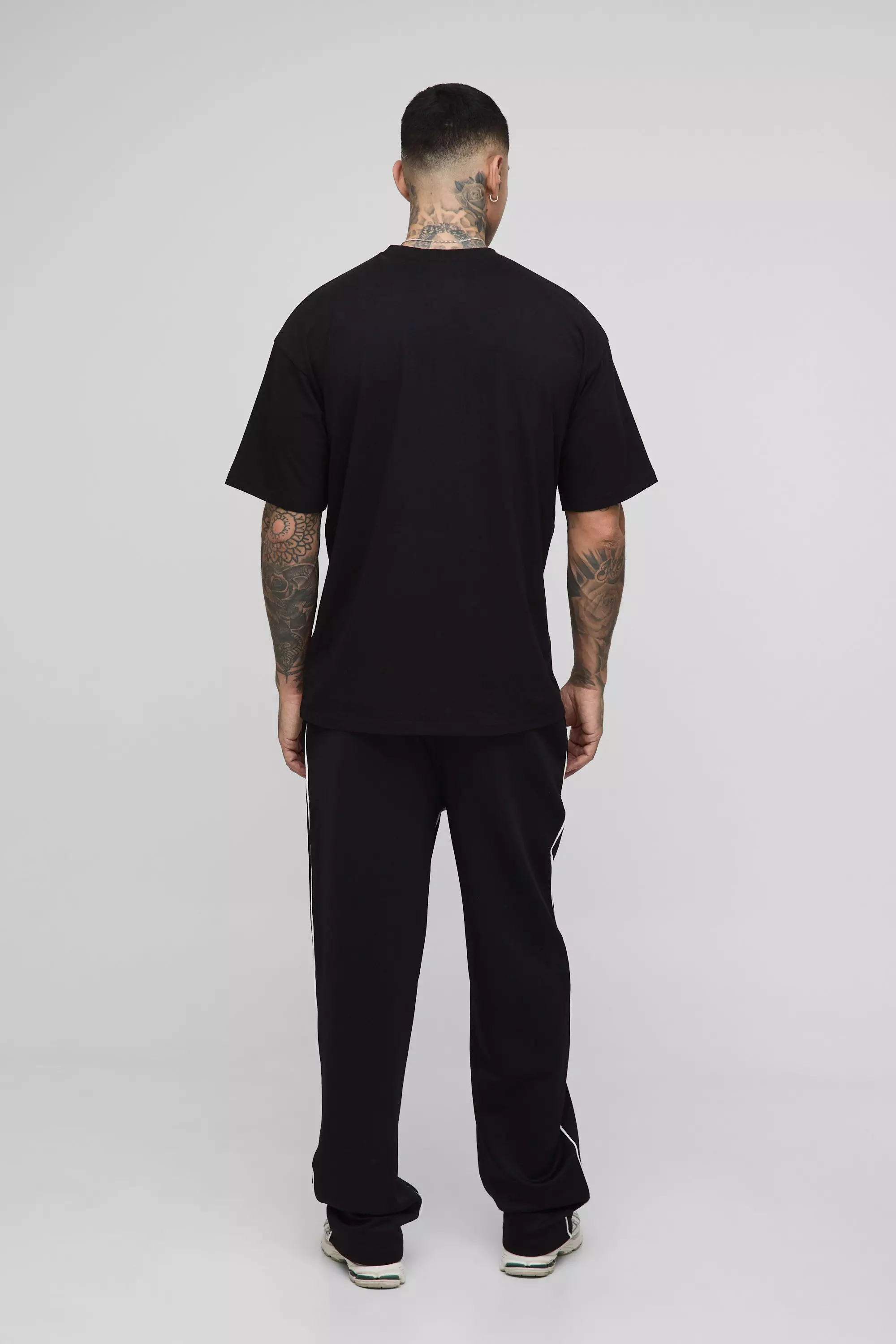 Tall - Jogging oversize imprimé, Black autre image