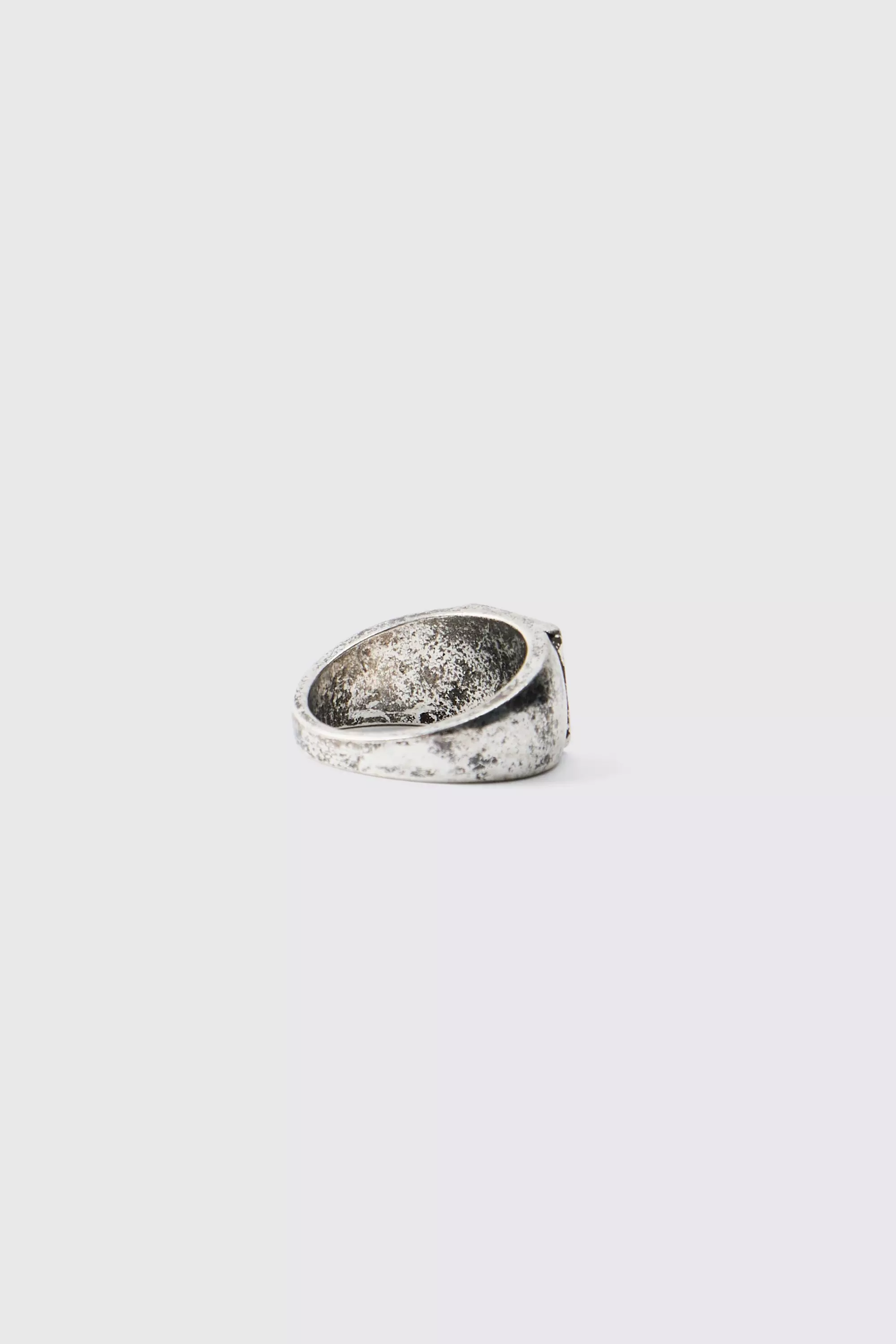 Anello Con Pietre Dure In Argento, Silver immagine alternativa