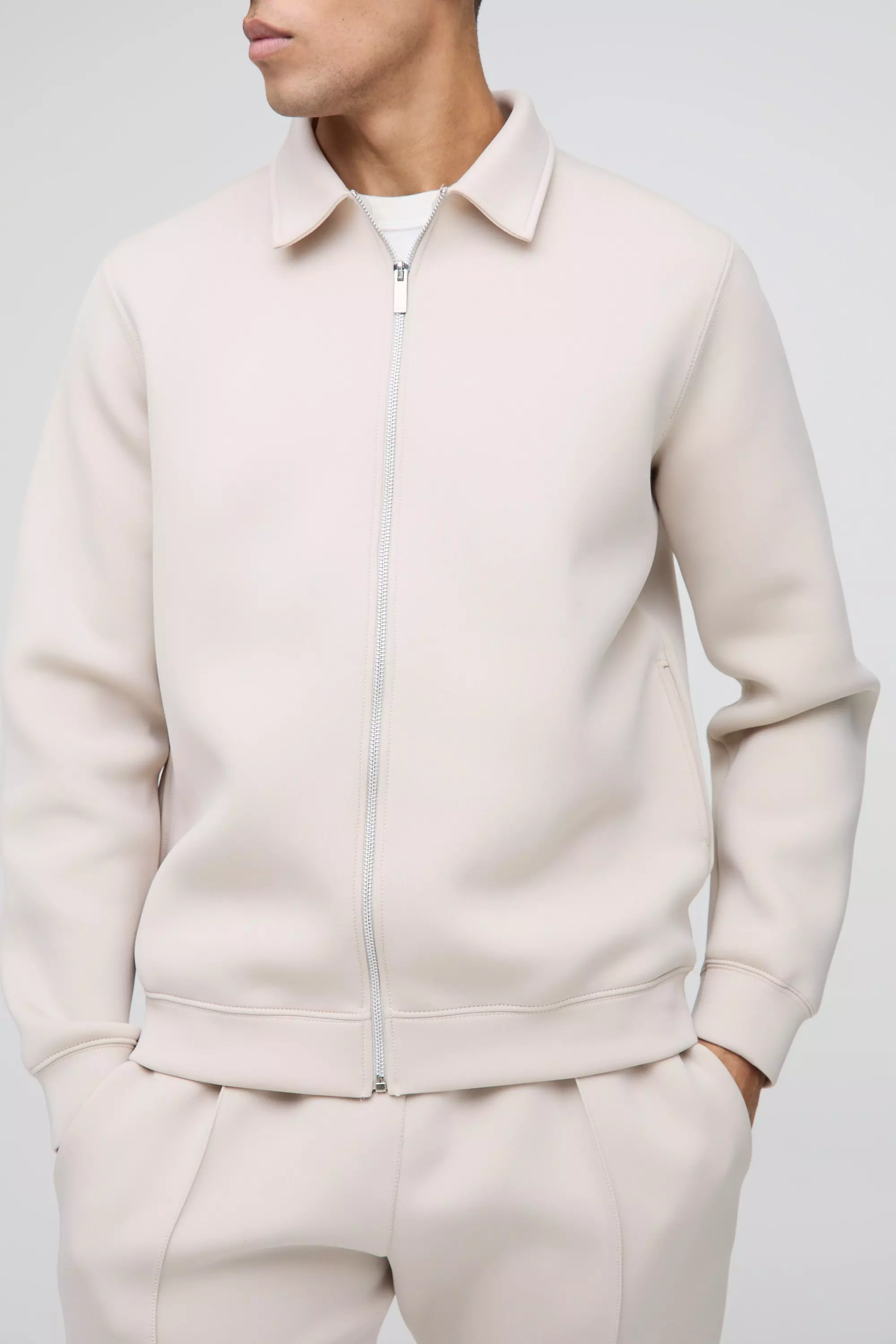 Scuba Harrington-Jacke & Jogginghose, Stone alternatives Bild