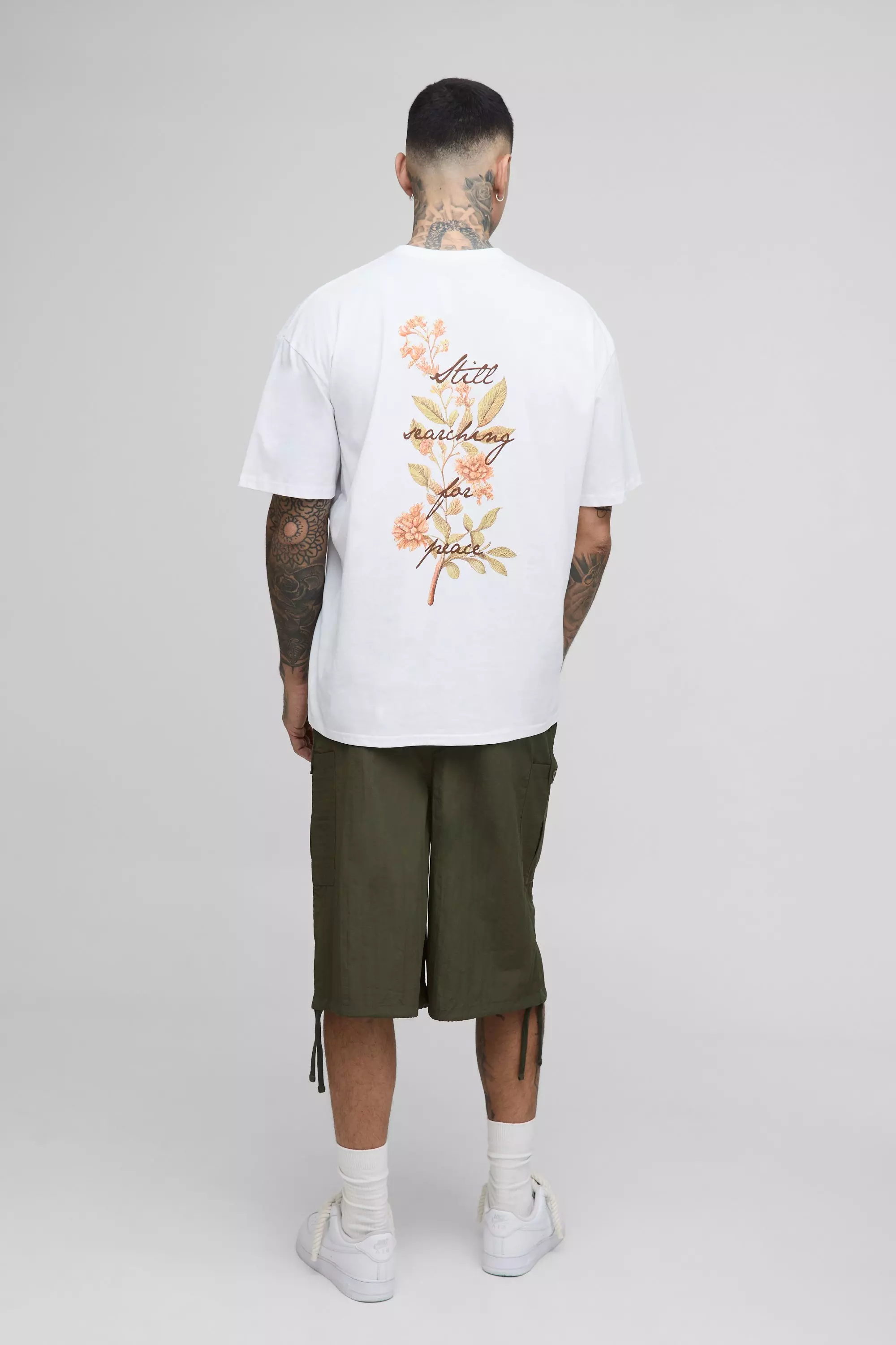 Tall Crinkle Nylon Pleat Knee Longline Parachute Shorts | boohooMAN USA